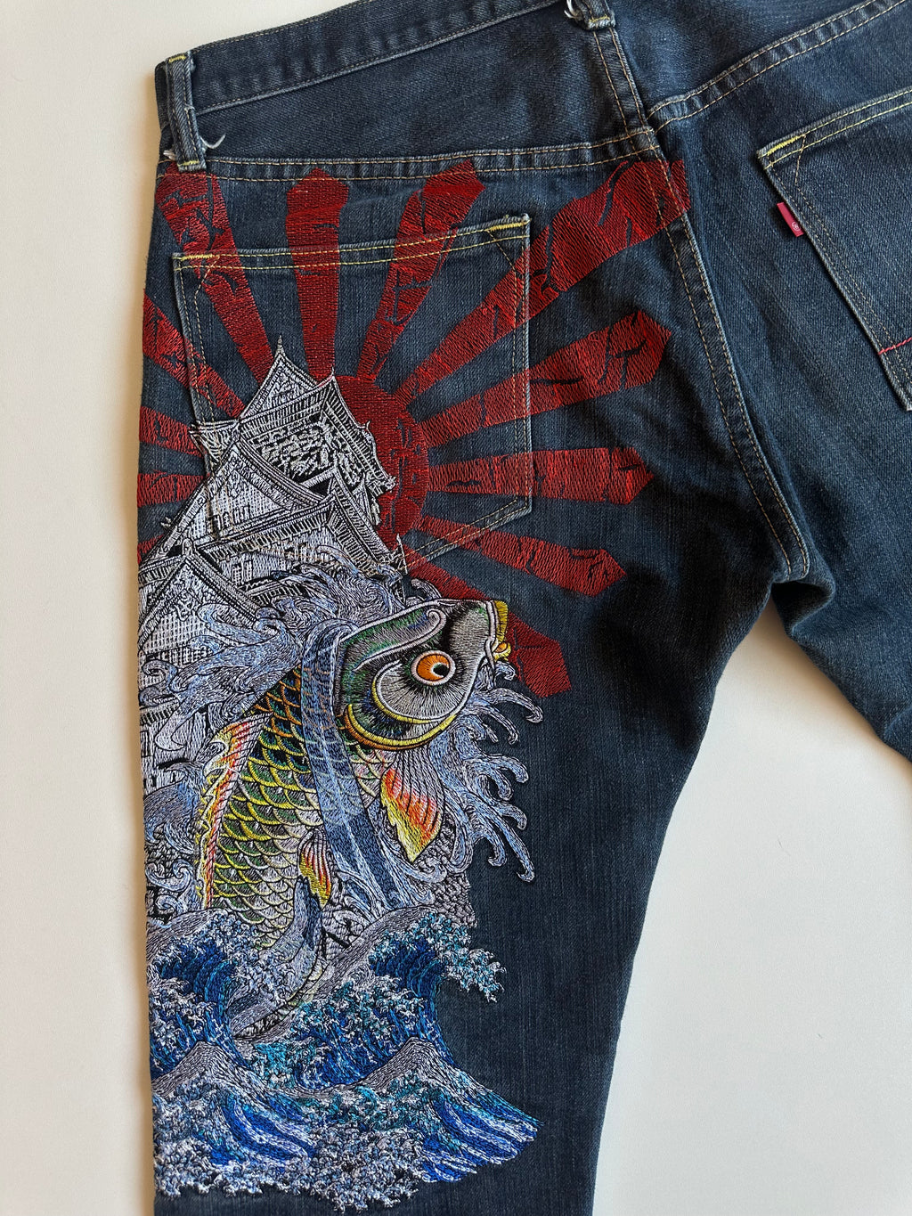 Vintage Sugoi Embroidered Jeans