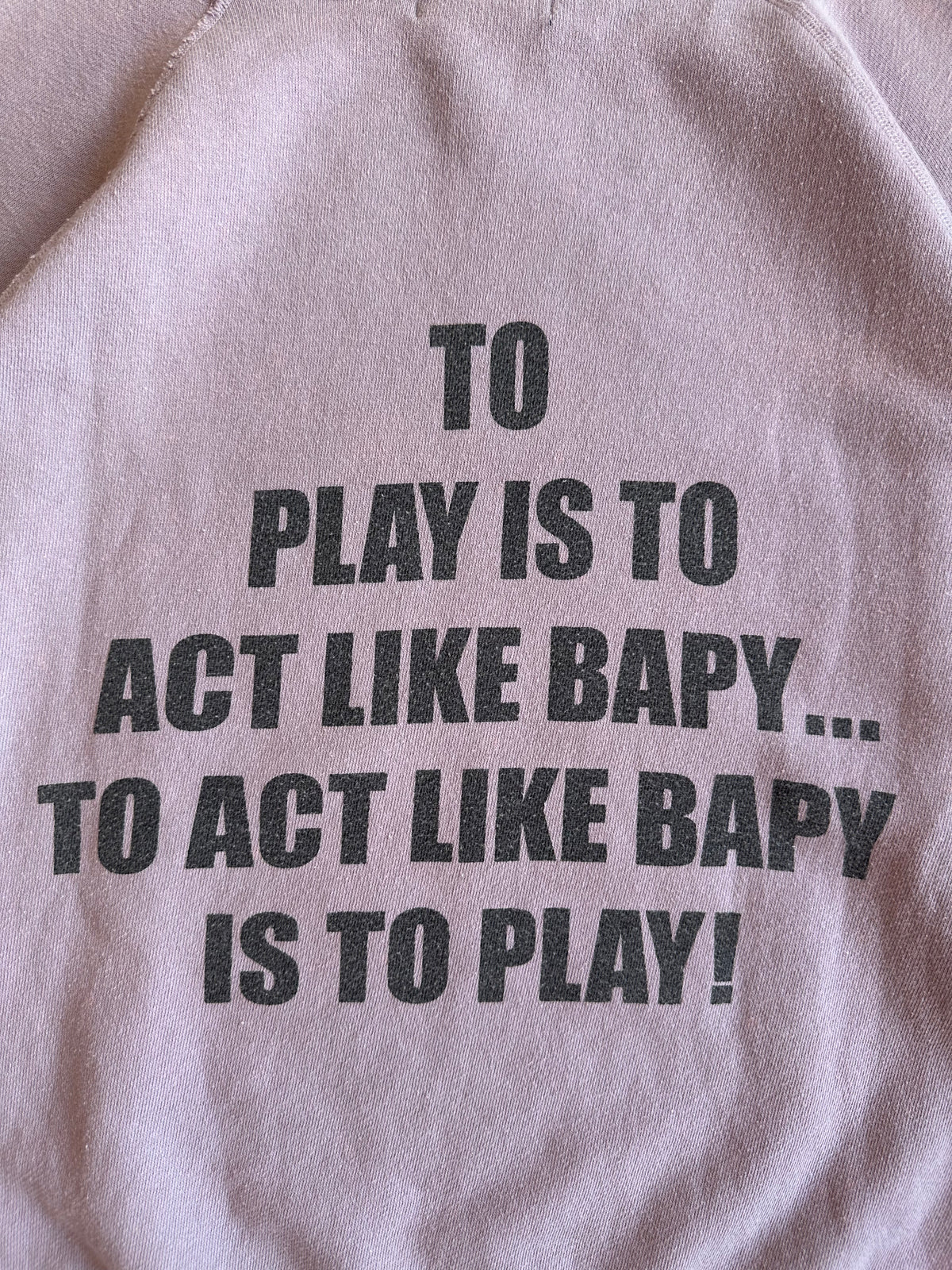 Vintage BAPY by BAPE Crewneck