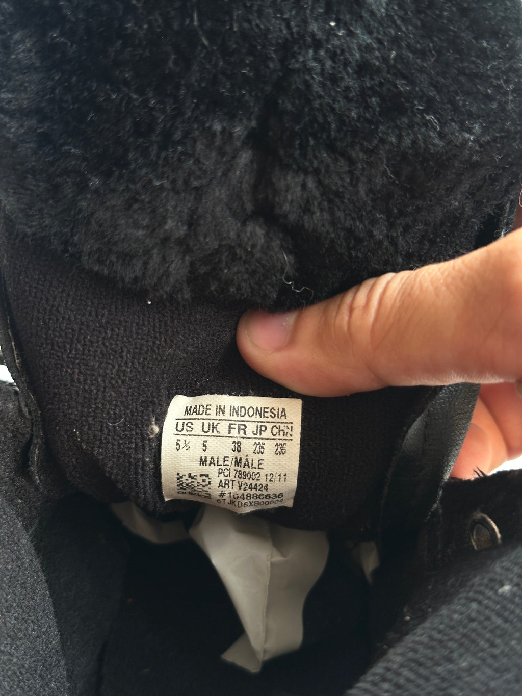 Vintage Adidas x Jeremy Scott Gorilla Fur Sneakers