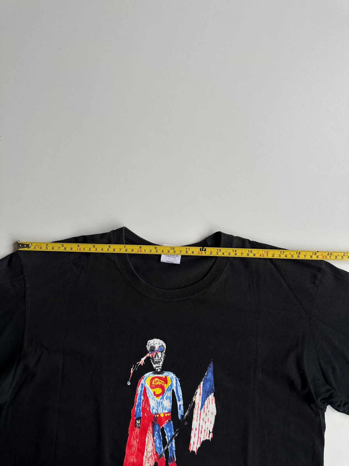 Supreme Joe Roberts Skeleton Tee Black – SS21