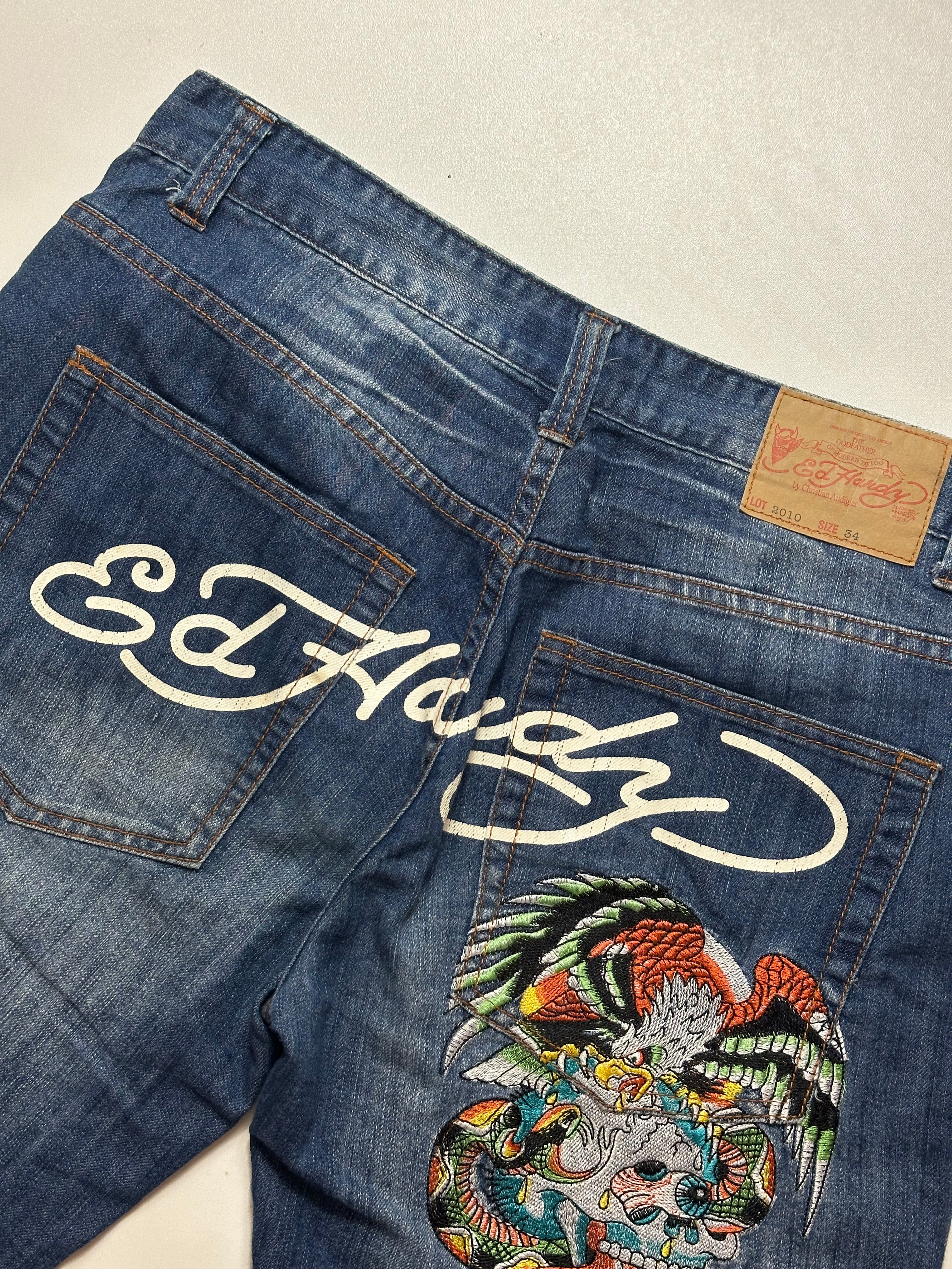 Vintage Ed Hardy Jorts