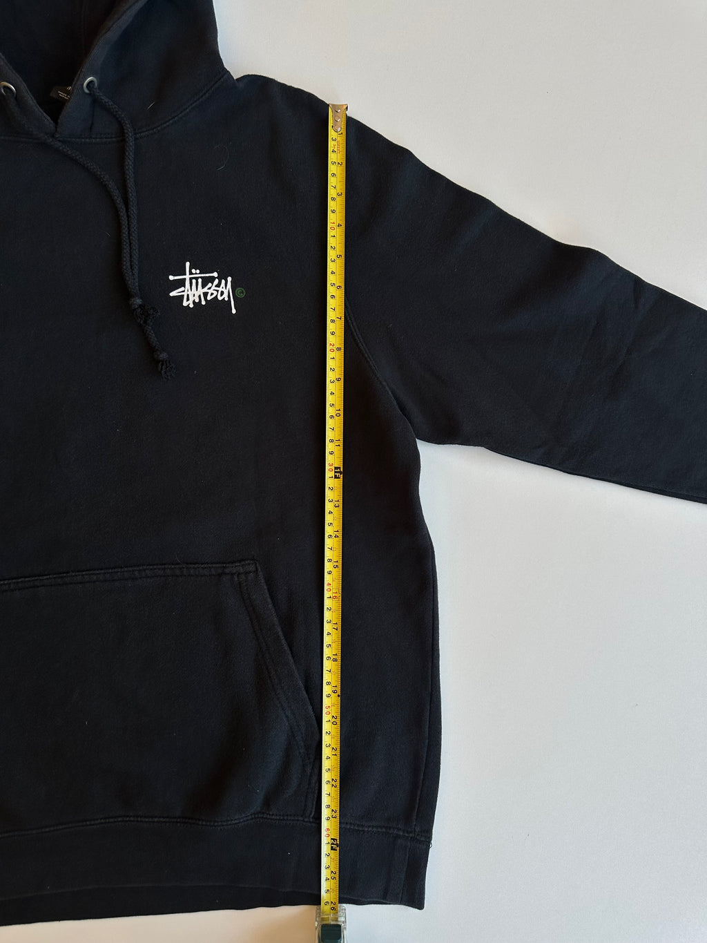 Stussy Basic Logo Zip Hoodie Black