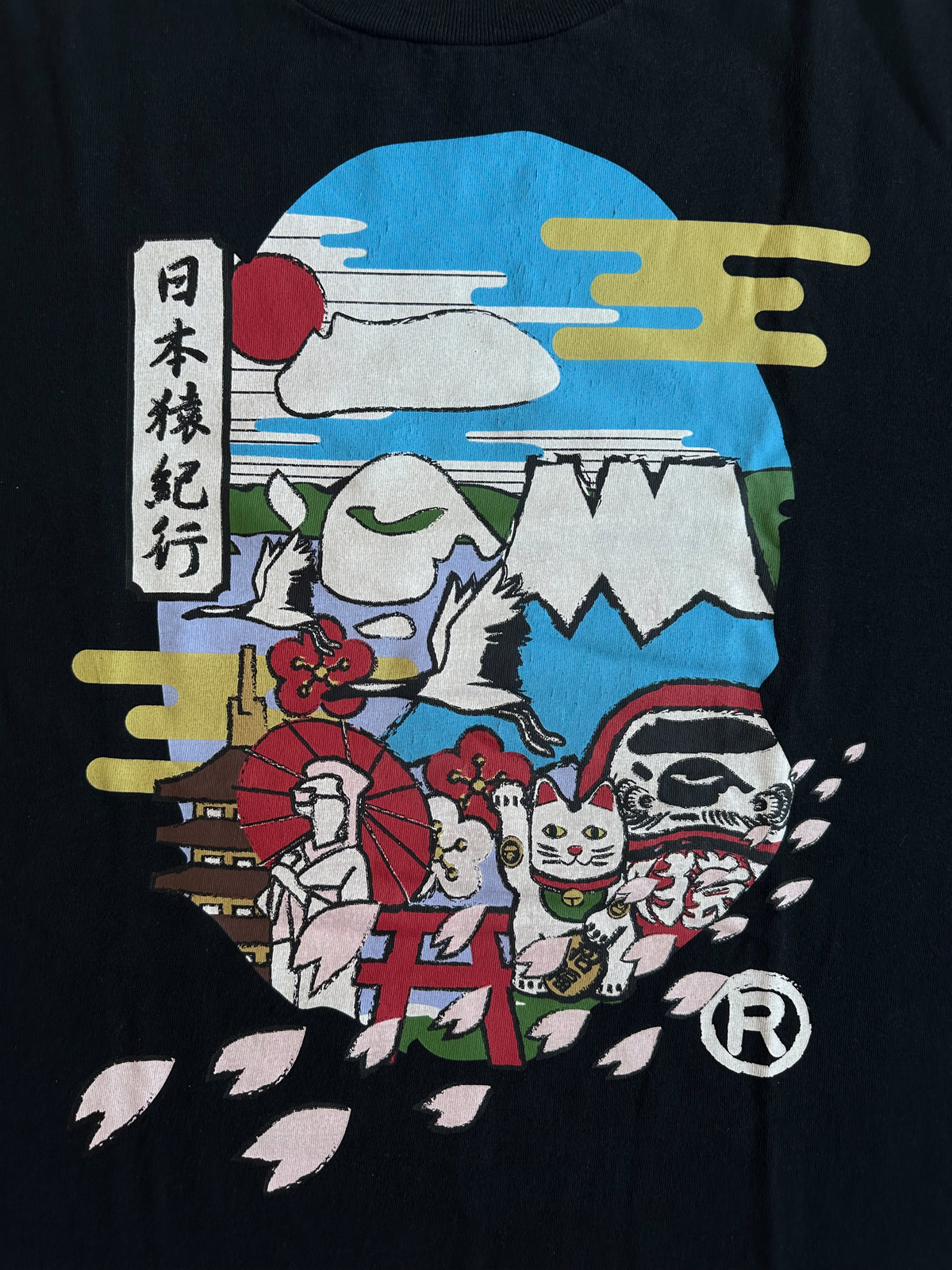 BAPE Japan Souvenir Graphic T-Shirt Black – Size M