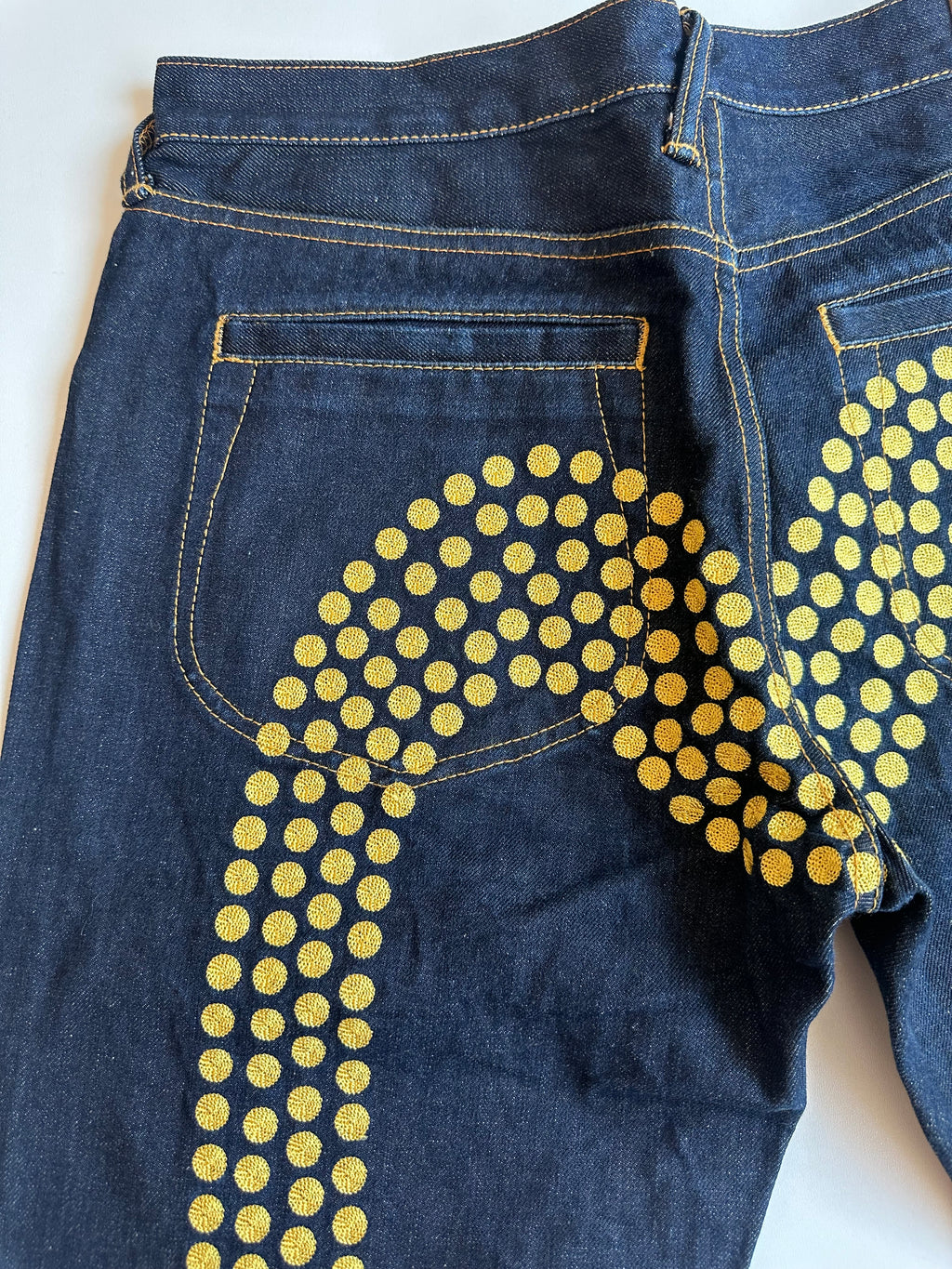 Vintage Evisu Embroidered Big Daicock Selvedge Jeans