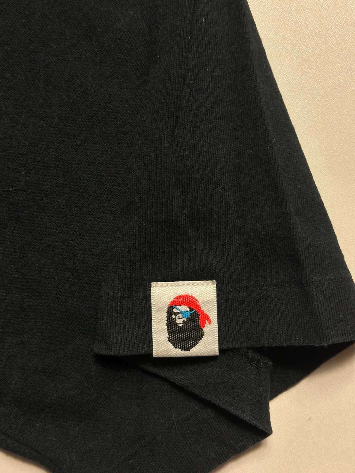 BAPE Ape Pirate Tee Black – Size S