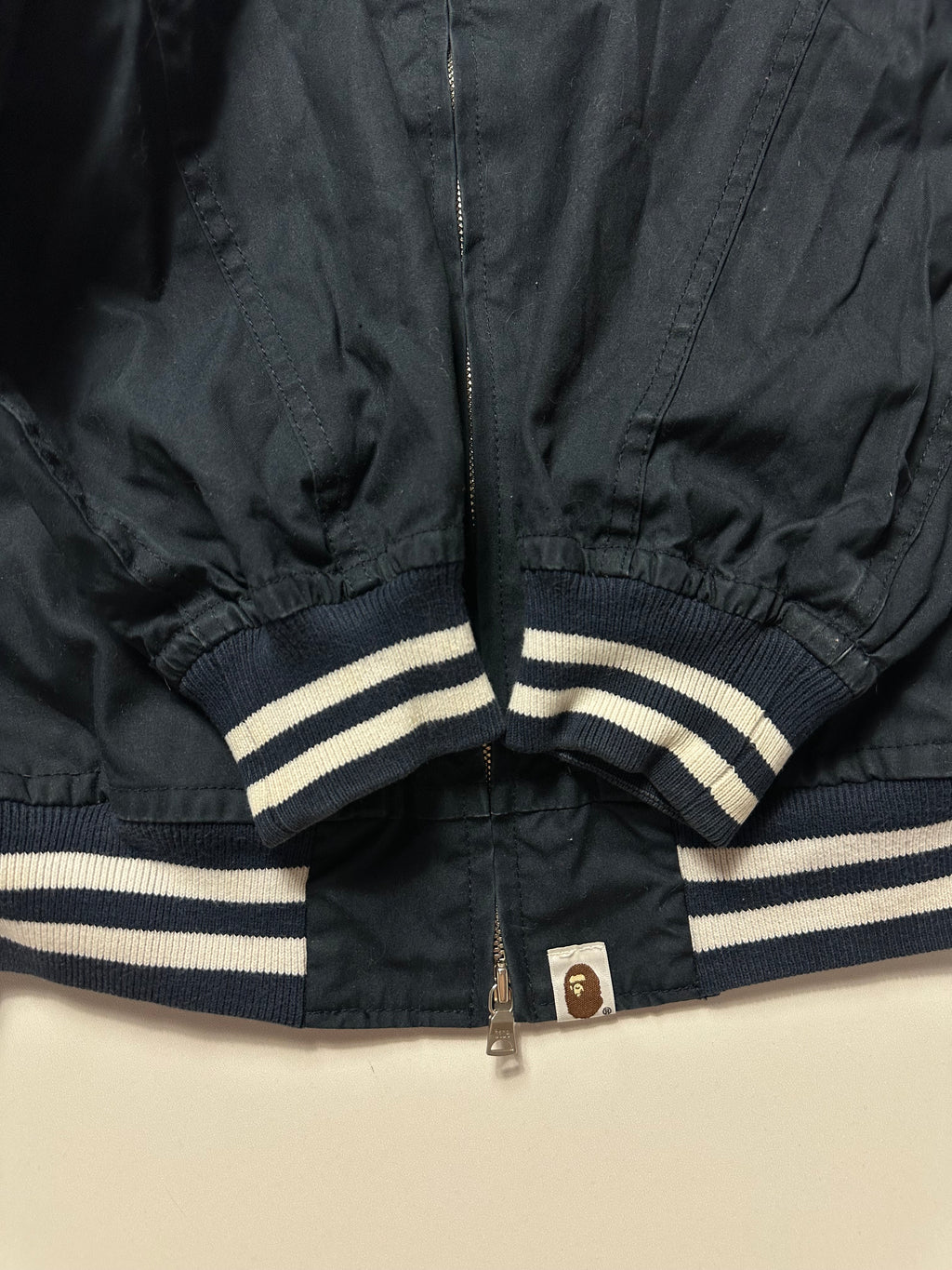 BAPE Ape Shall Never Kill Ape Busy Works Zip Jacket Navy
