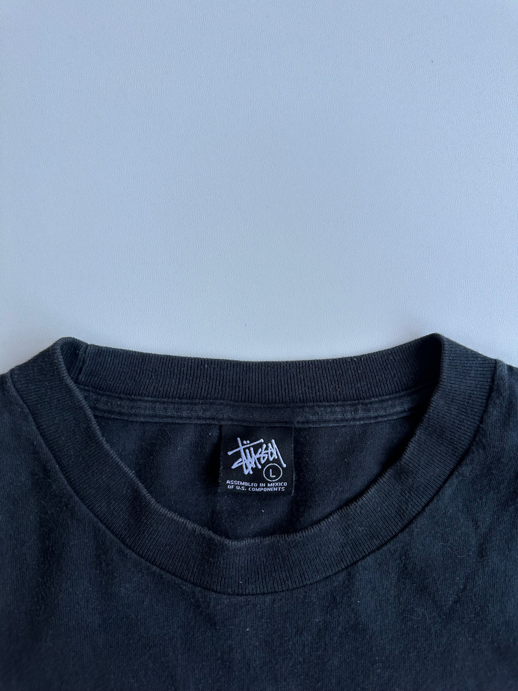 Vintage Stussy STU NYC Crown International Tee Black