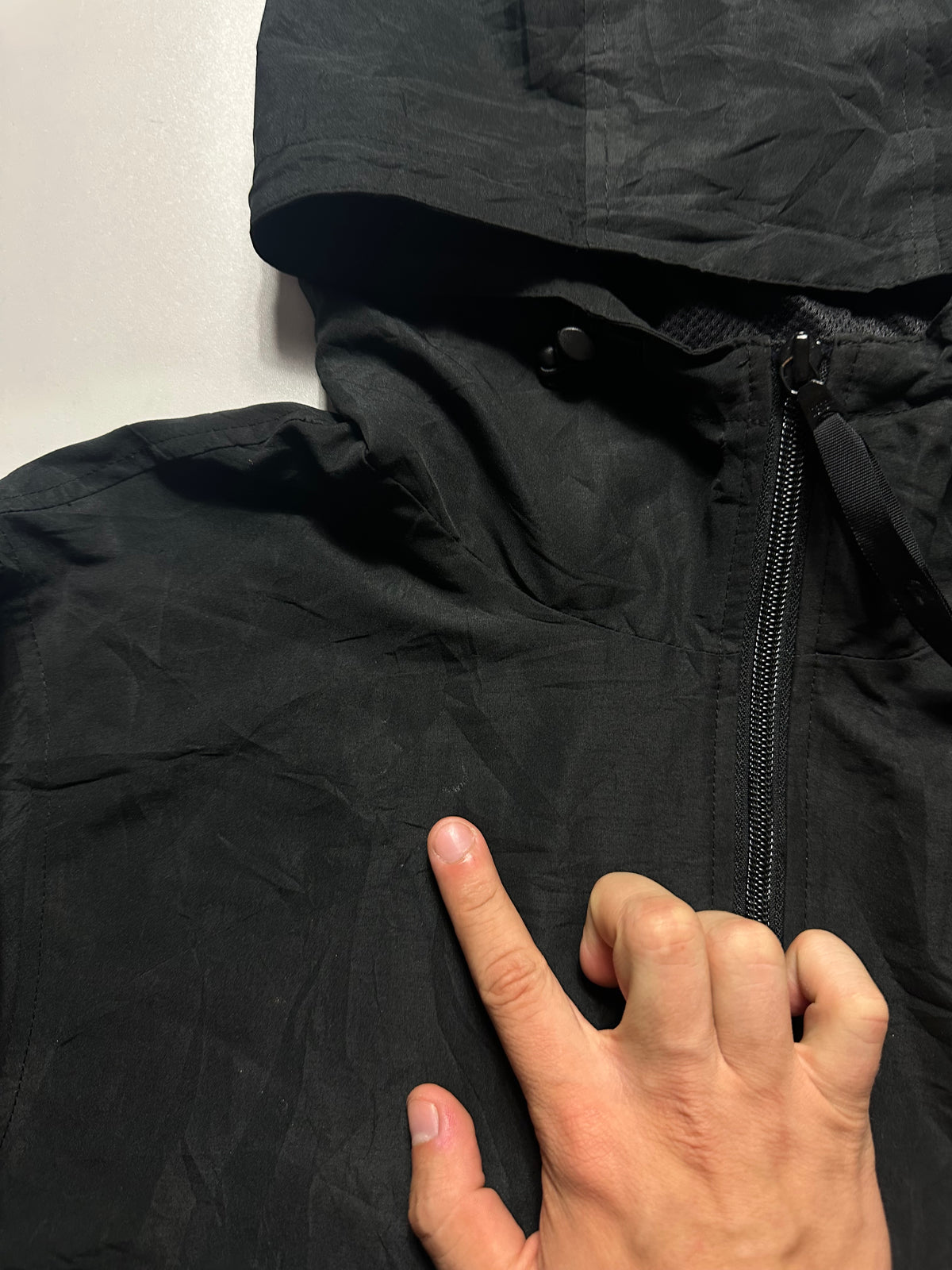Bape Light Jacket Black/Orange - Size L