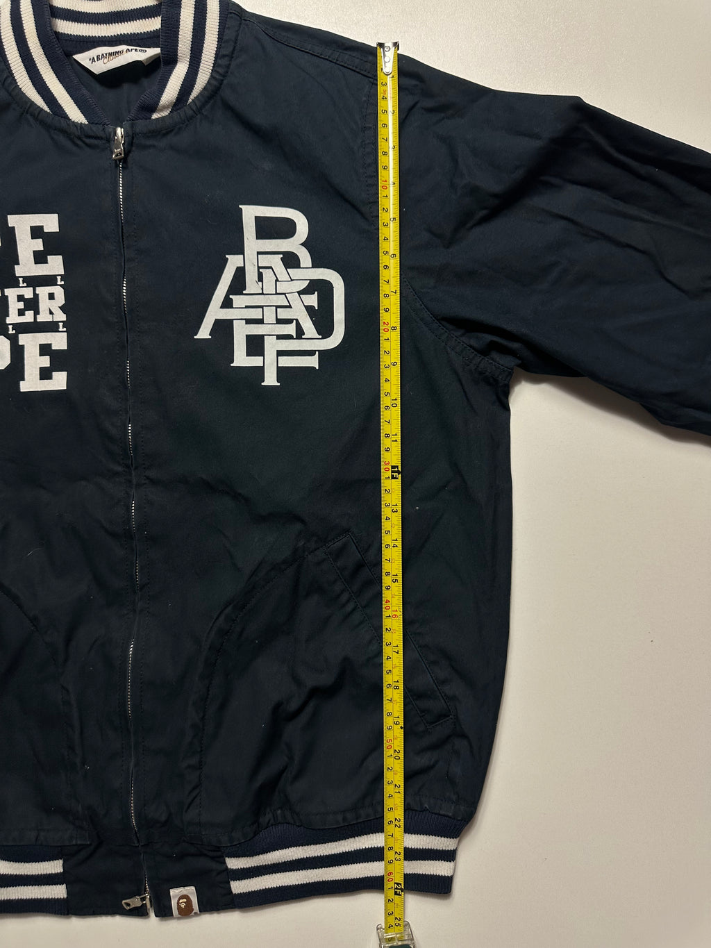 BAPE Ape Shall Never Kill Ape Busy Works Zip Jacket Navy