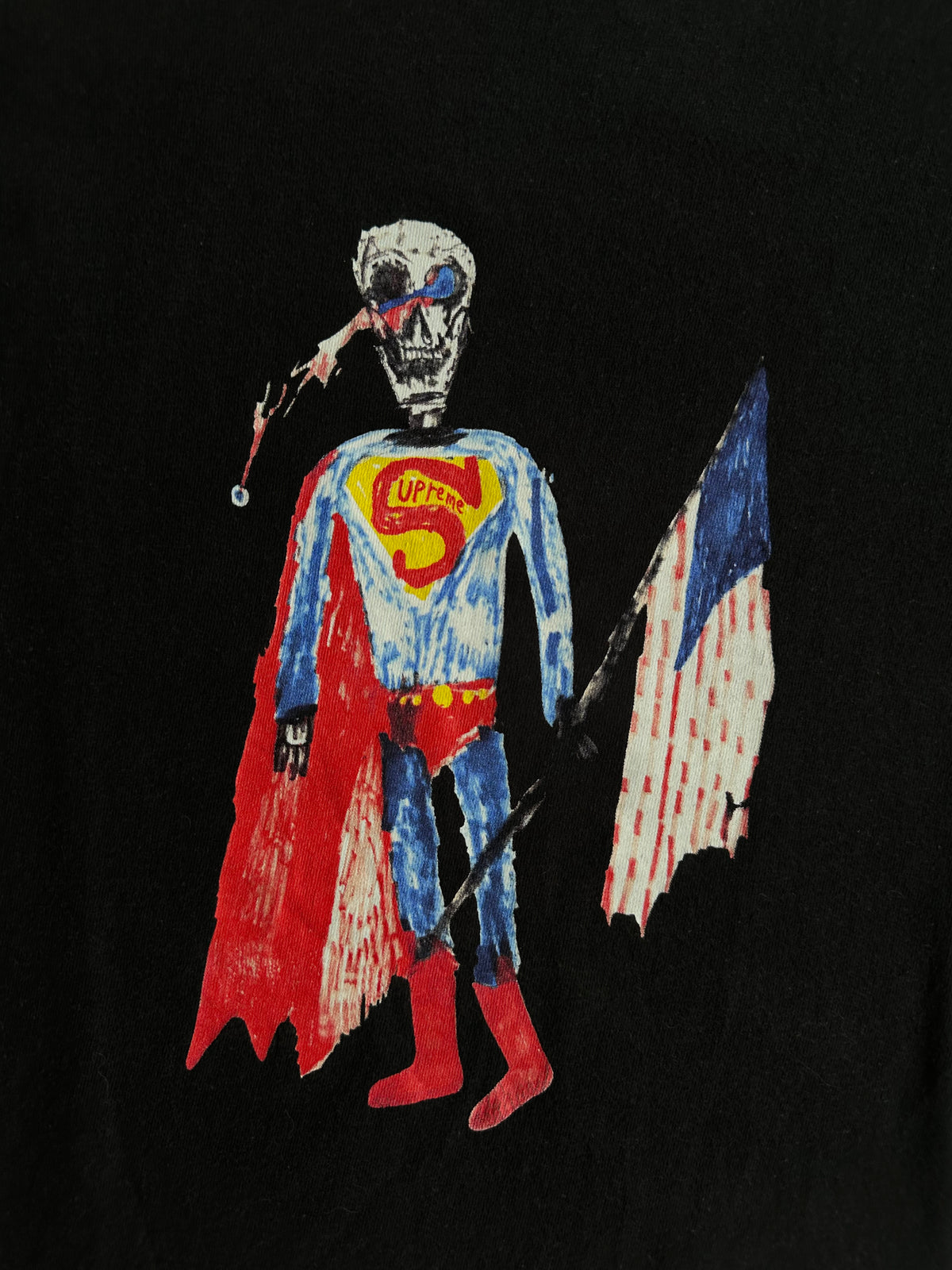 Supreme Joe Roberts Skeleton Tee Black – SS21