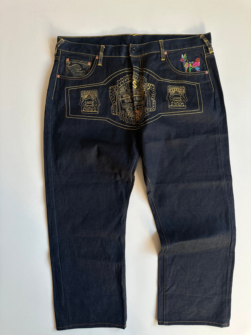 Vintage RMC Embroidered Jeans