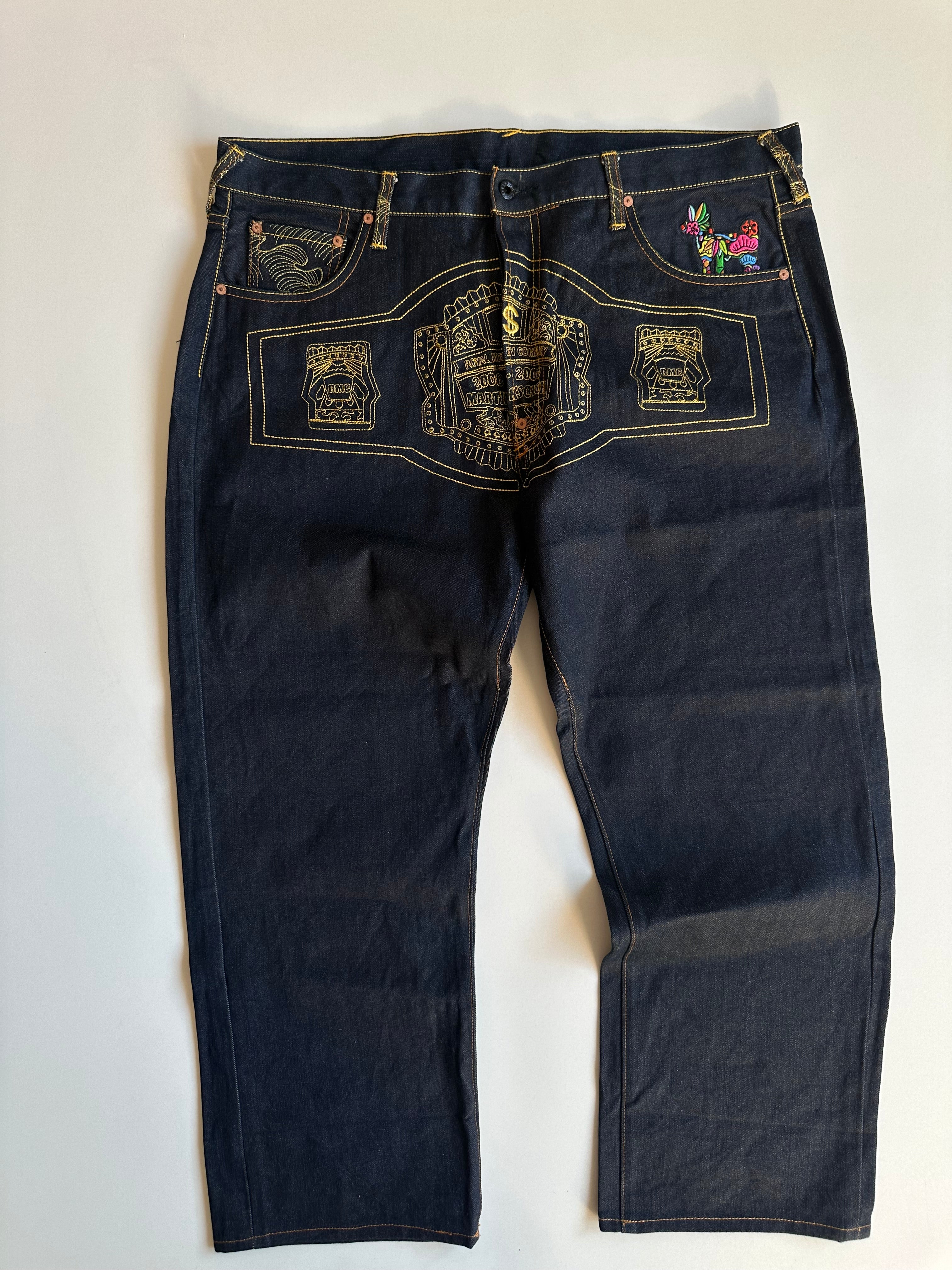 Vintage RMC Embroidered Jeans