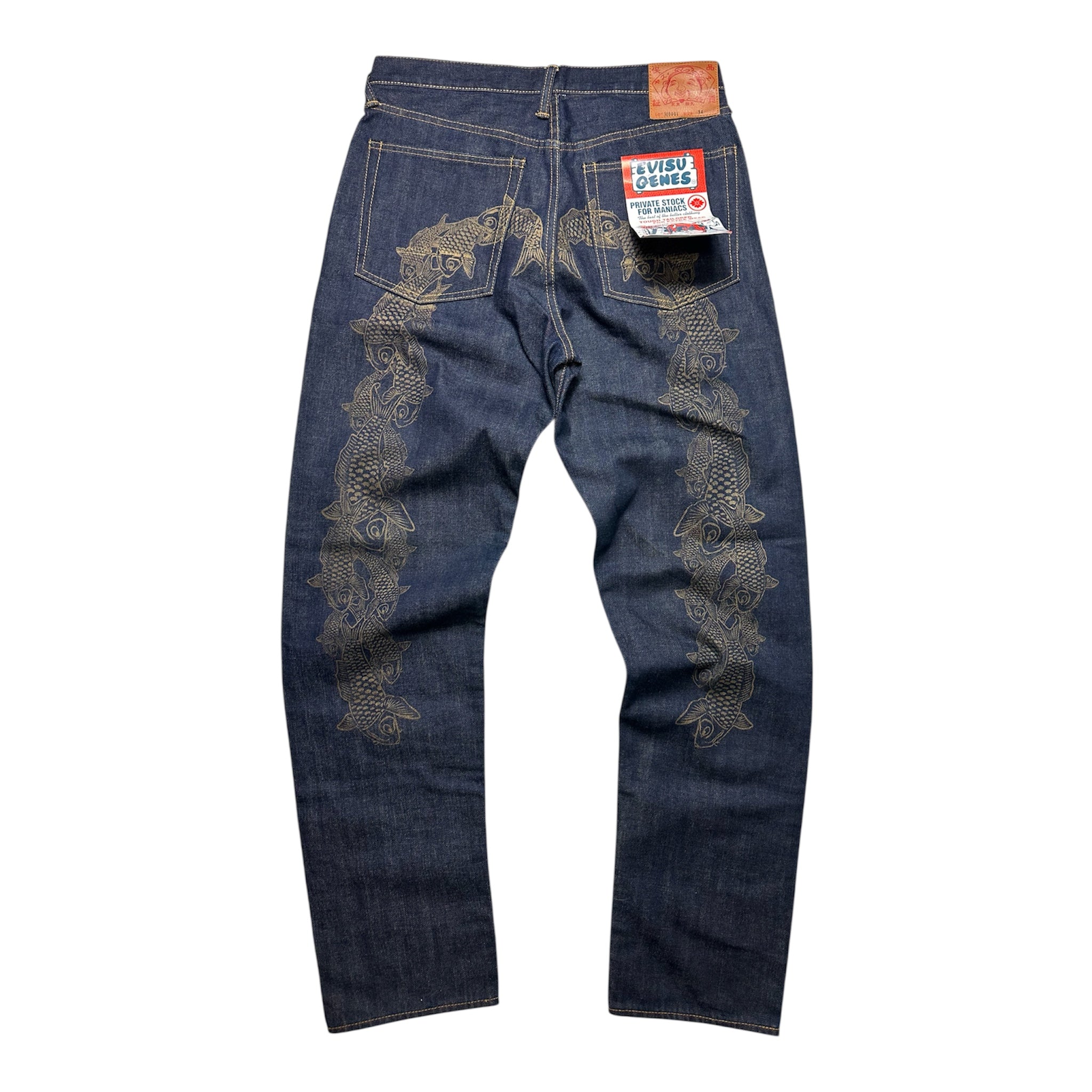 Vintage Evisu Big Daicock Koifish Jeans