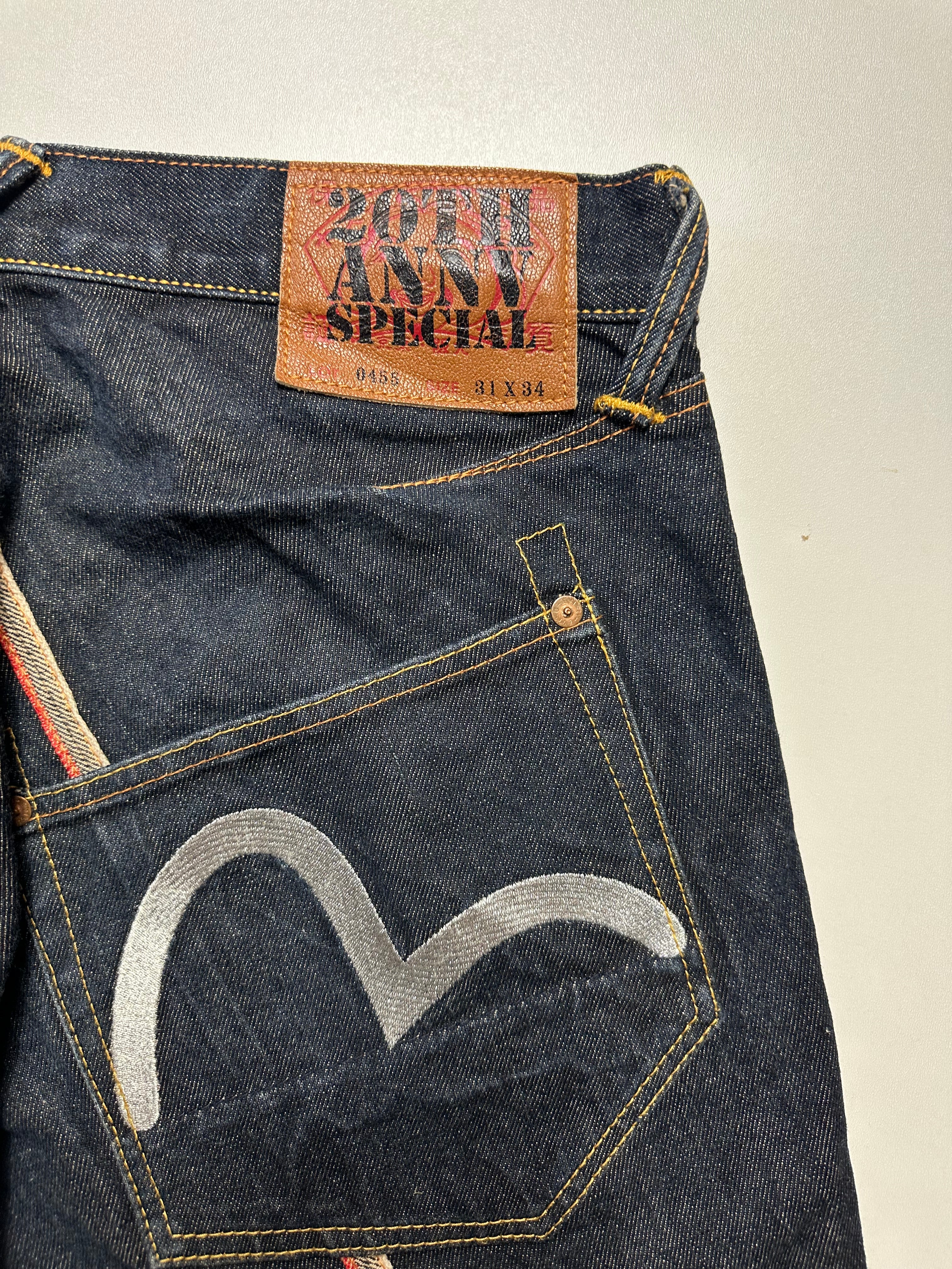 Vintage Evisu 20th Anni Jeans