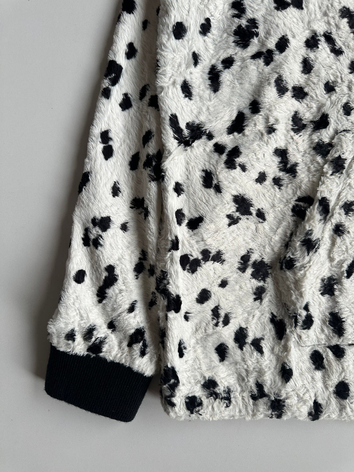 Supreme Fur Pullover Hoodie Dalmatian – SS14 - Size M