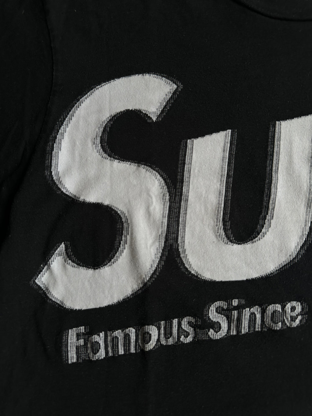 Supreme Intarsia Spellout S/S Top Black – SS21