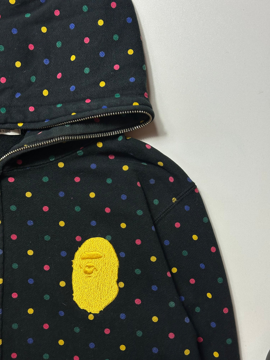 Vintage Bape Polkadot Full Zip Hoodie