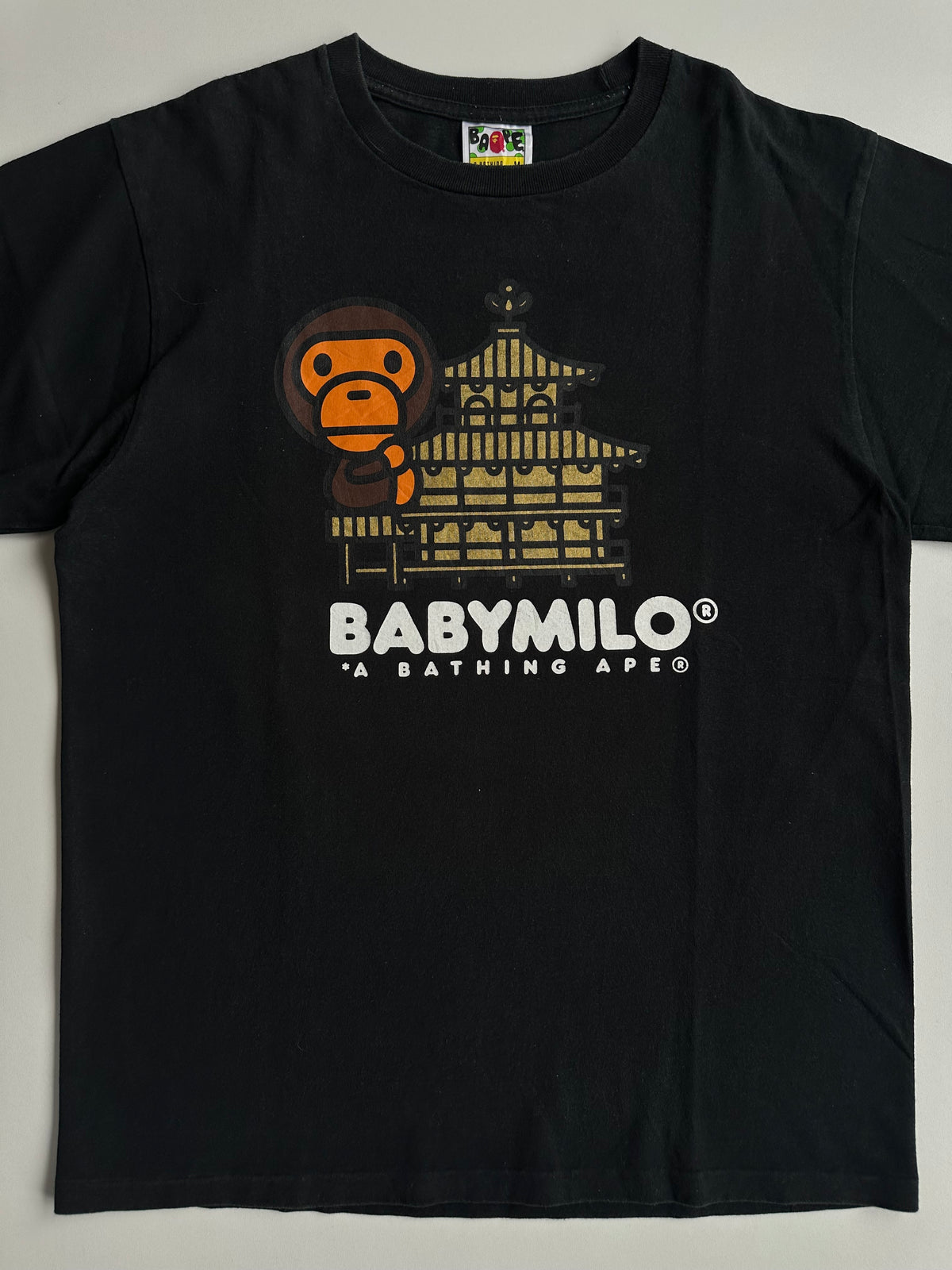 BAPE Baby Milo Kyoto Exclusive Graphic Tee Black – Size M