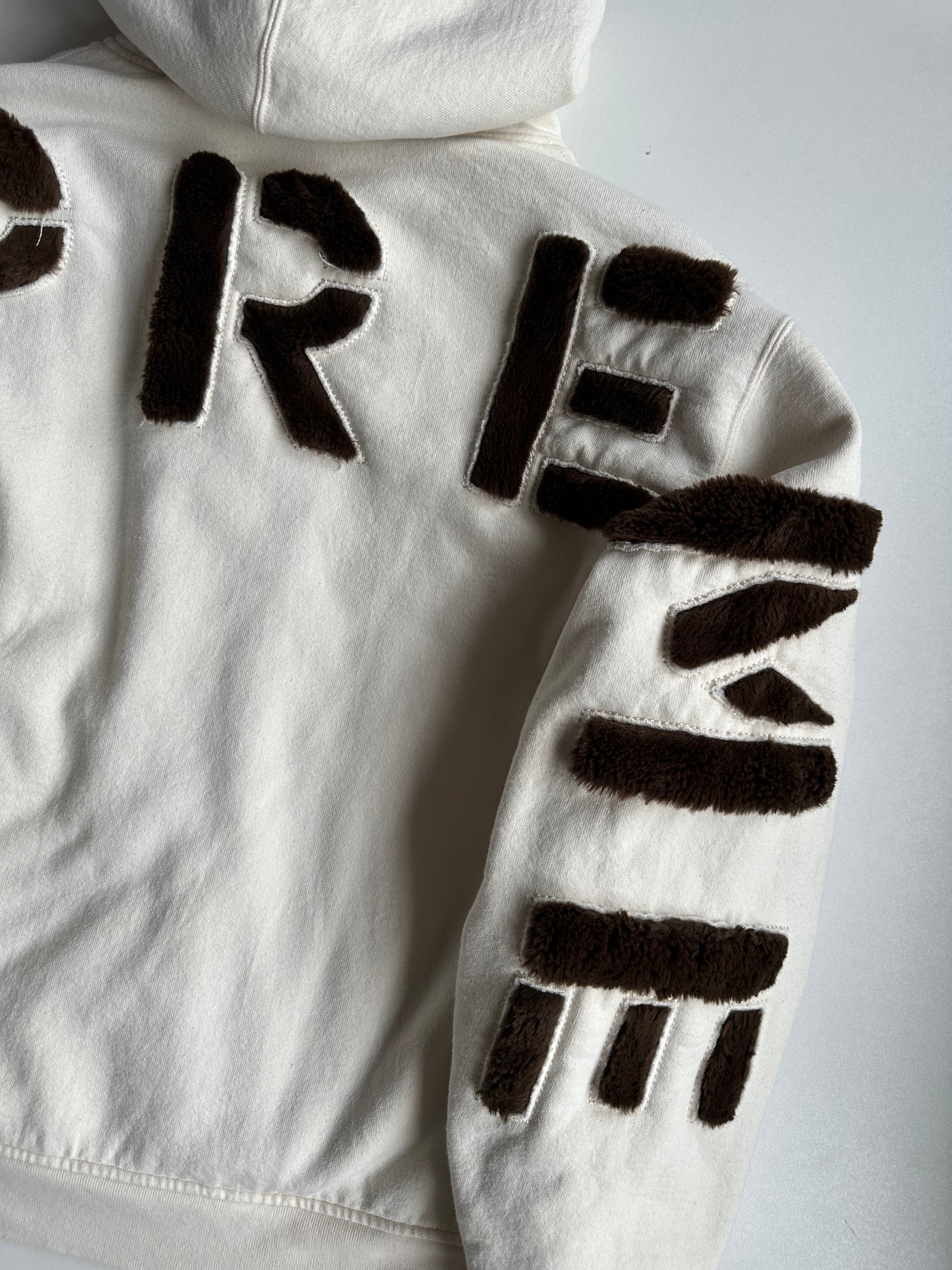 Supreme Faux Fur Zip Up Hoodie