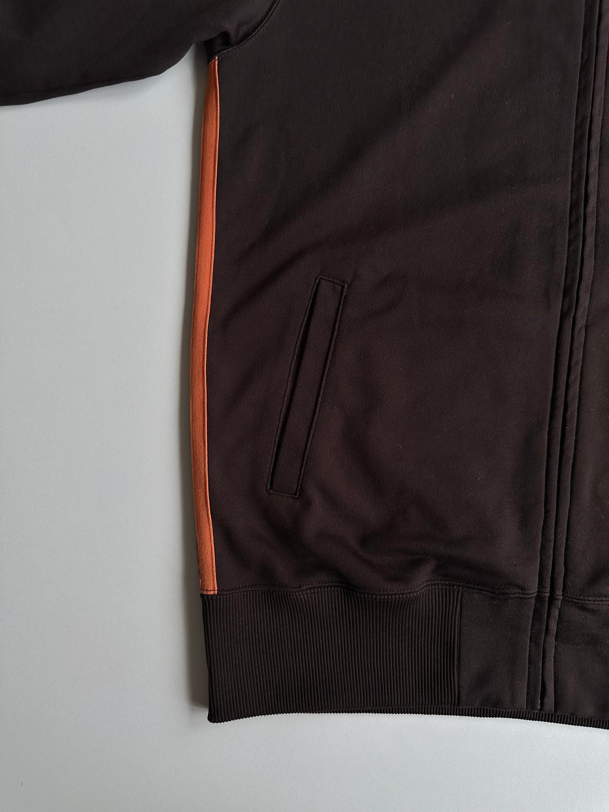 Vintage Hysteric Glamour Logo Track Jacket Brown / Orange