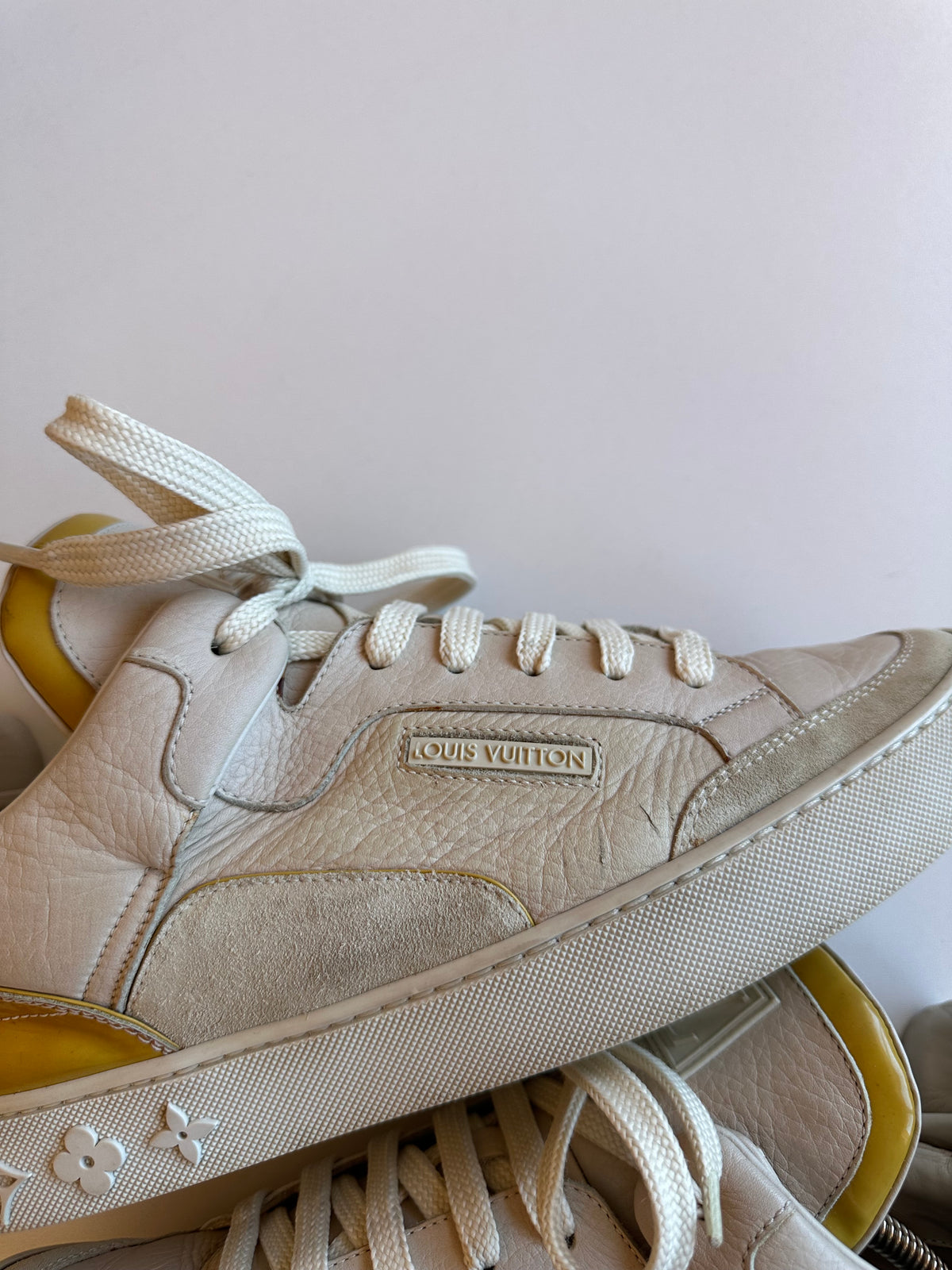 Louis Vuitton x Kanye West “Don” Cream Sneakers