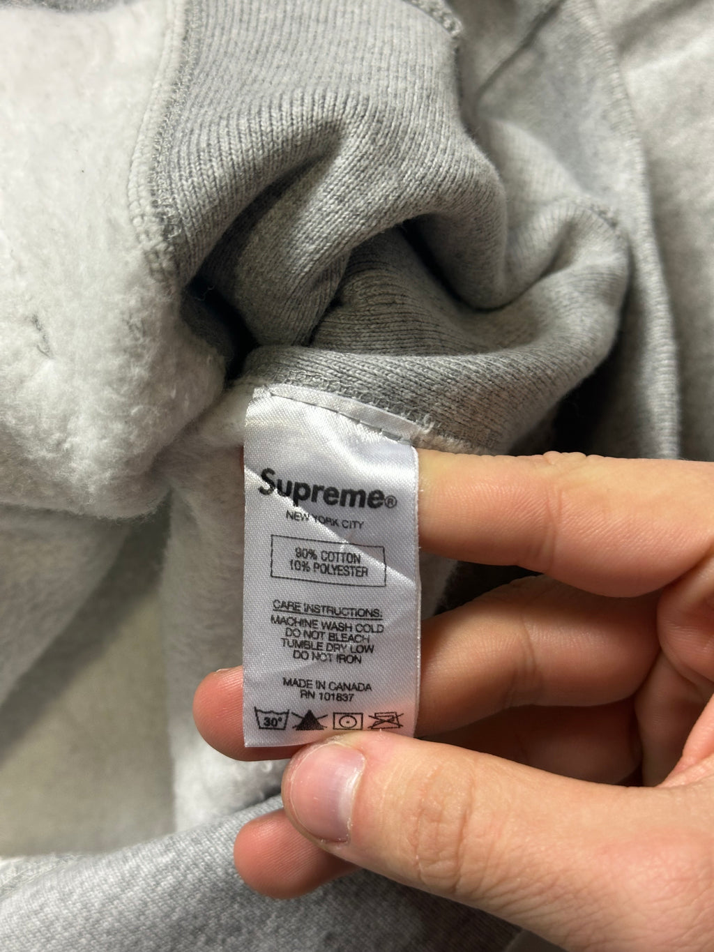 Supreme Arc Logo Hoodie