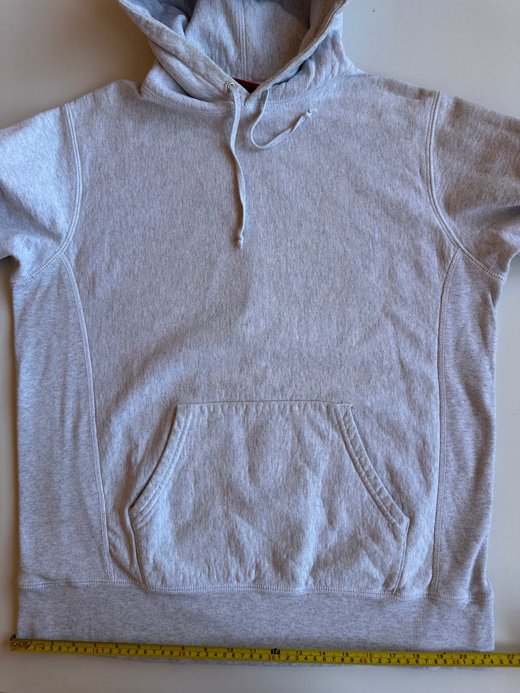 Supreme Gradient Sleeve Hooded Sweatshirt Ash Grey – FW18