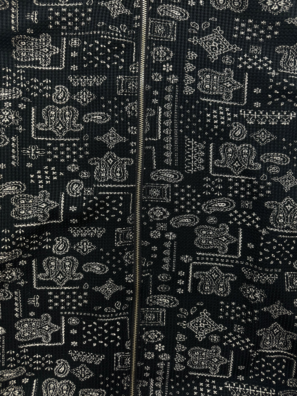 Vintage Stussy Thermal Zip Hoodie