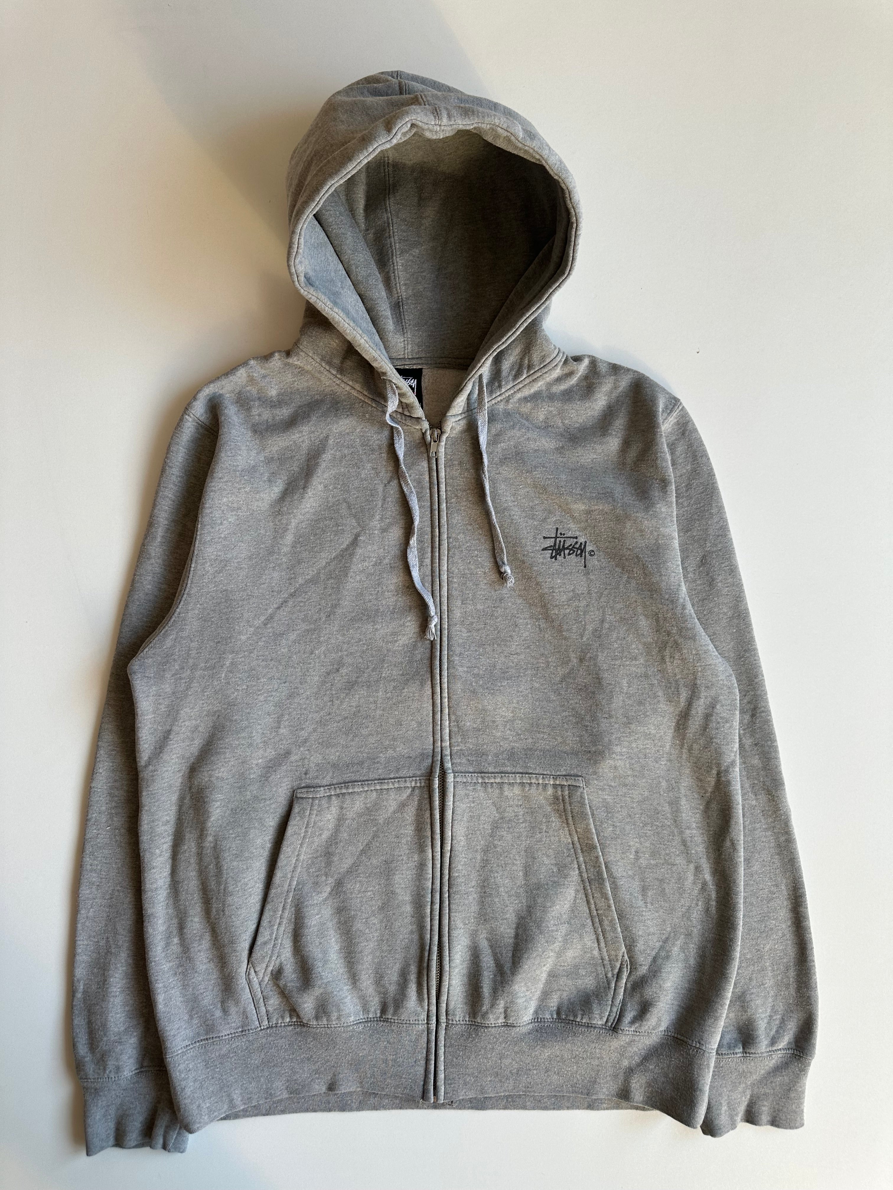 Vintage Stussy Crown Zip Hoodie