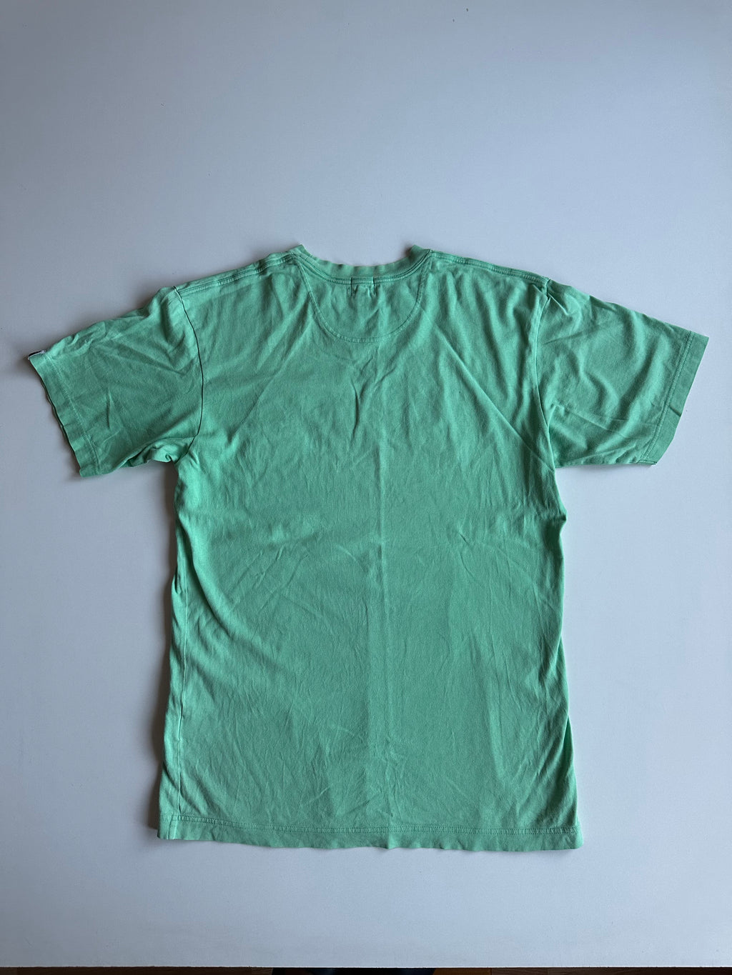 BAPE Varsity Logo Tee Mint Green / Pink