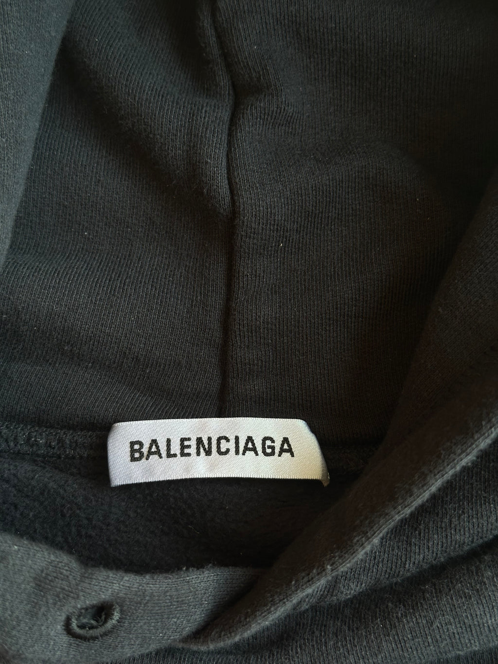 Balenciaga Gloss Logo Hoodie