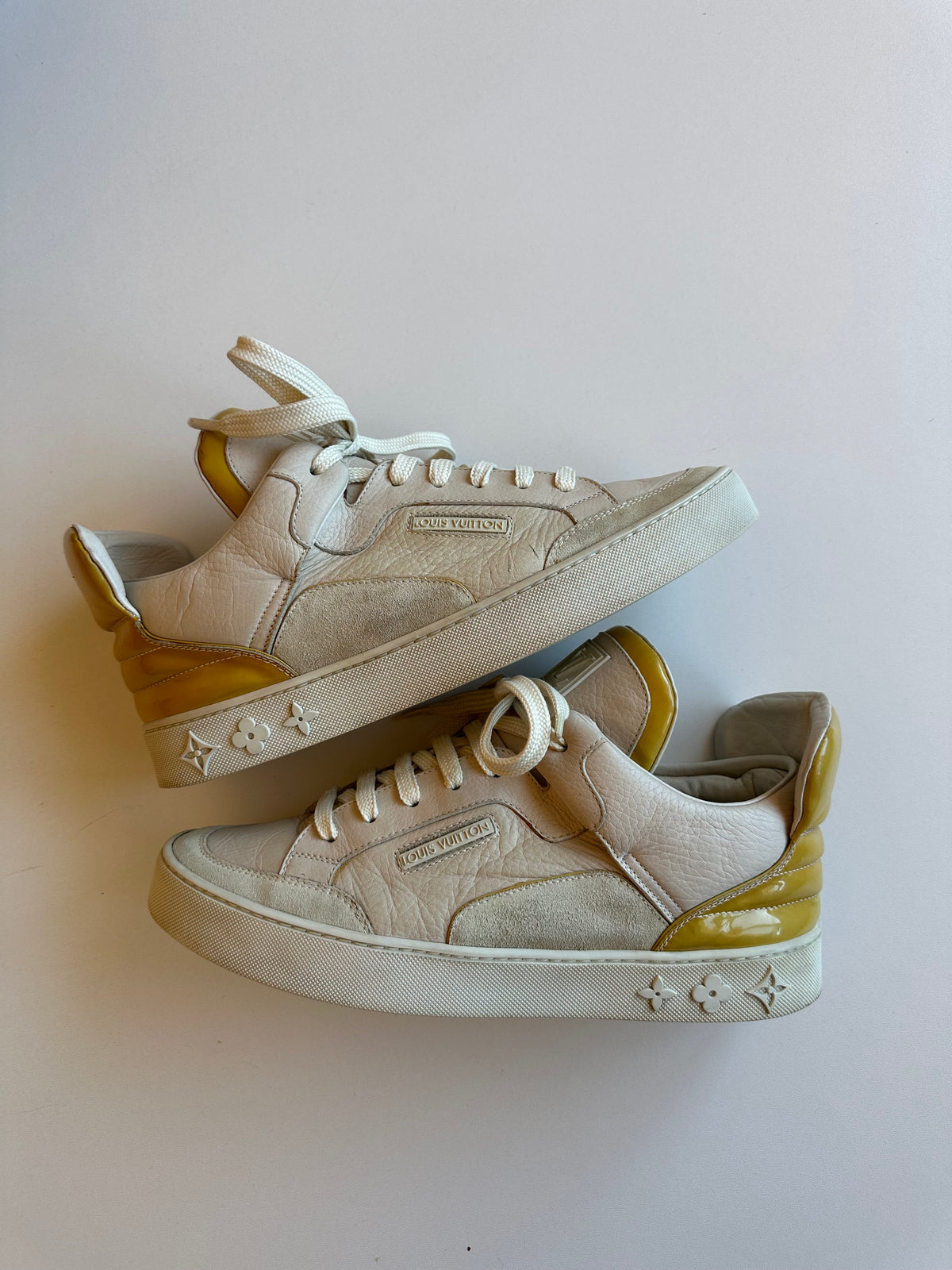 Louis Vuitton x Kanye West “Don” Cream Sneakers