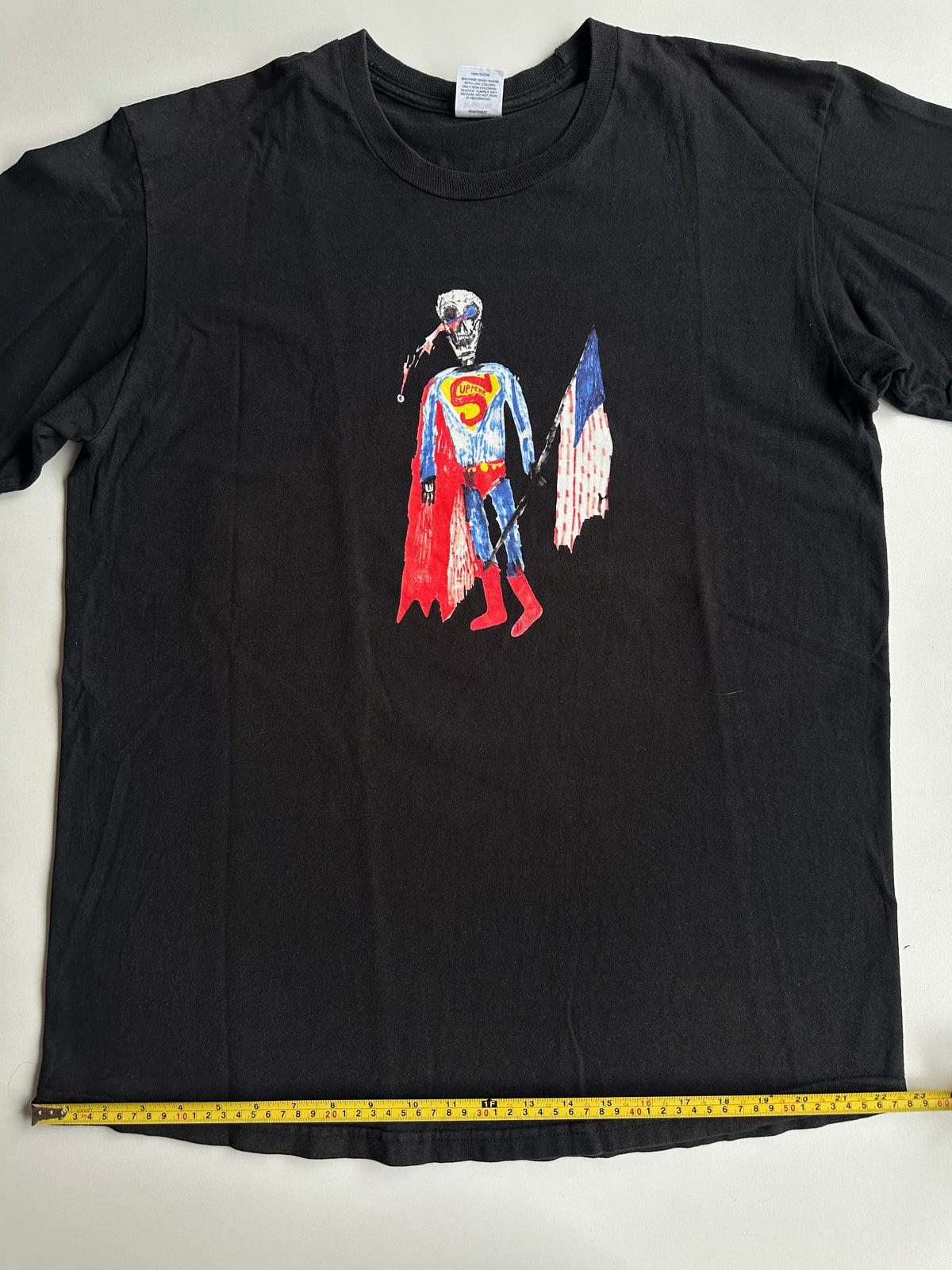 Supreme Joe Roberts Skeleton Tee Black – SS21