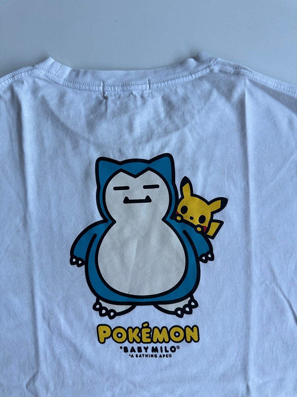 BAPE x Pokémon Baby Milo Snorlax Tee White – FW20