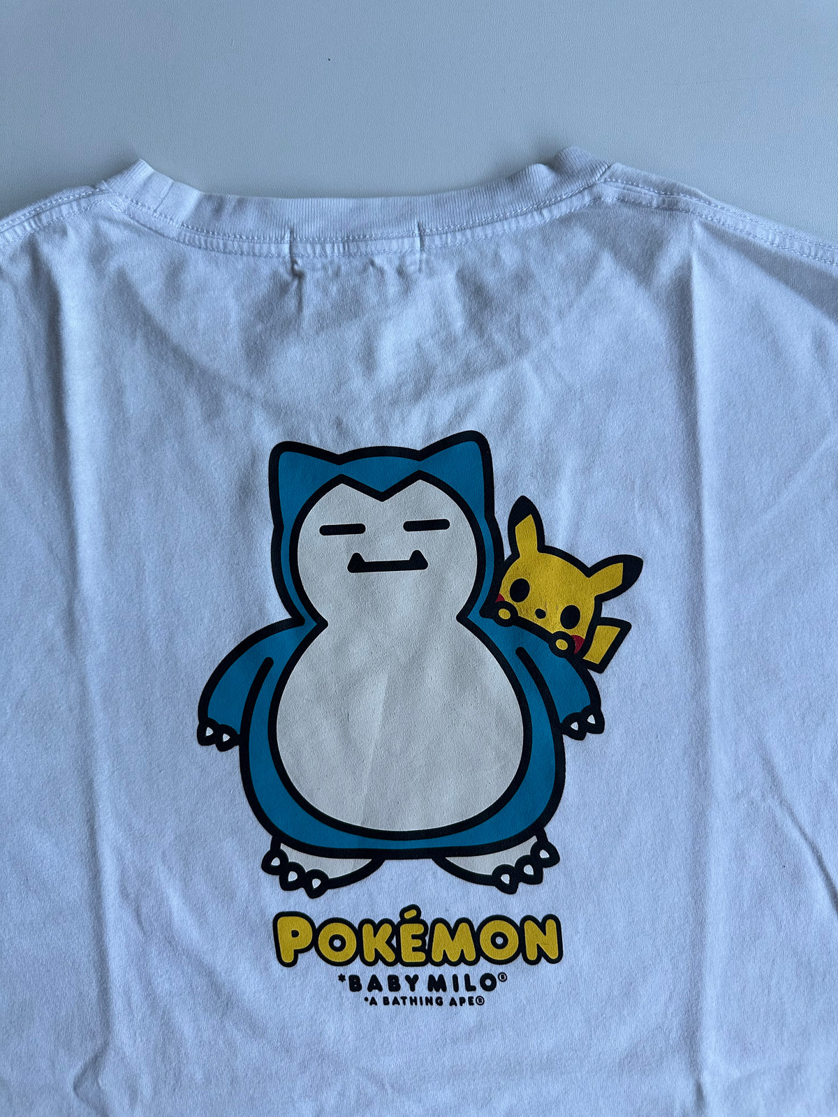 BAPE x Pokémon Baby Milo Snorlax Tee White – FW20