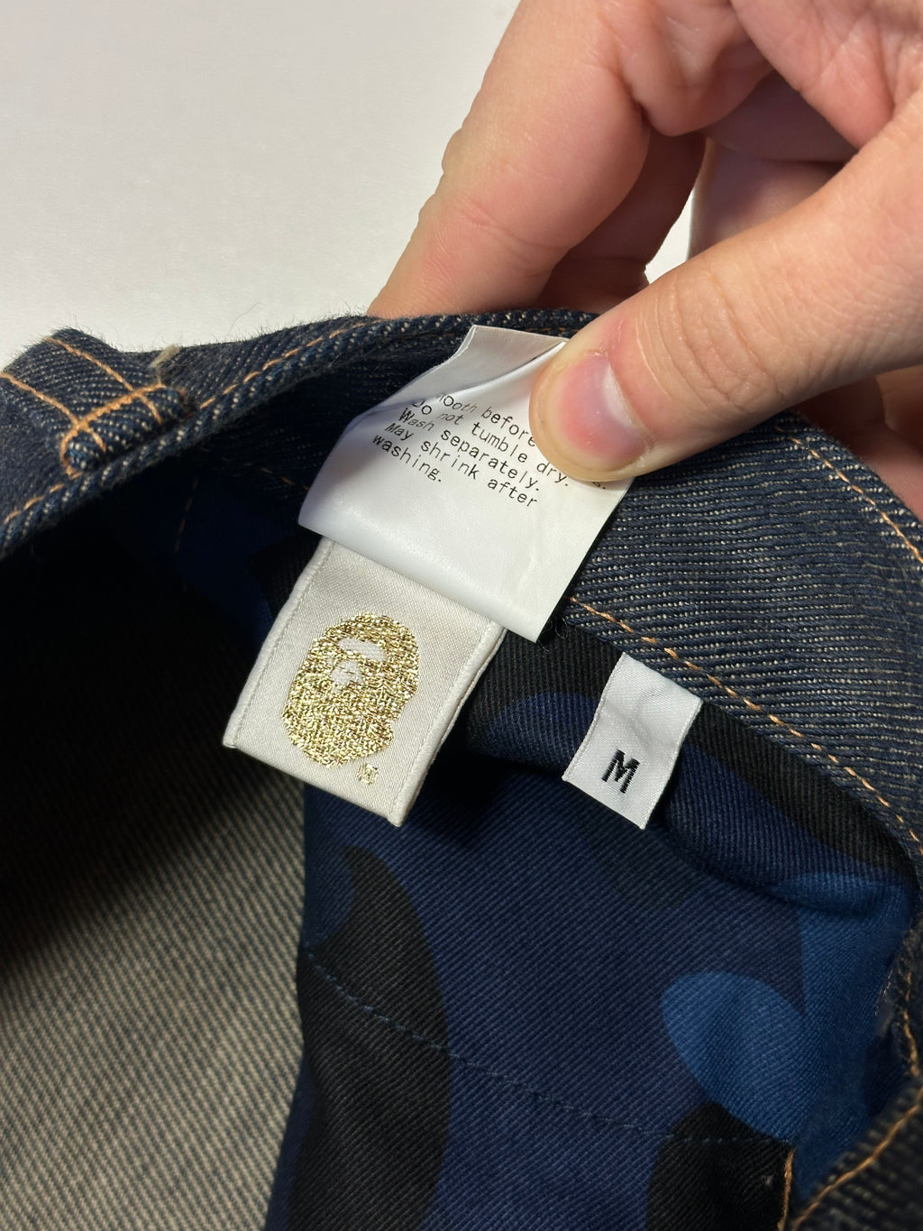 Vintage Bape Slevedge Jeans