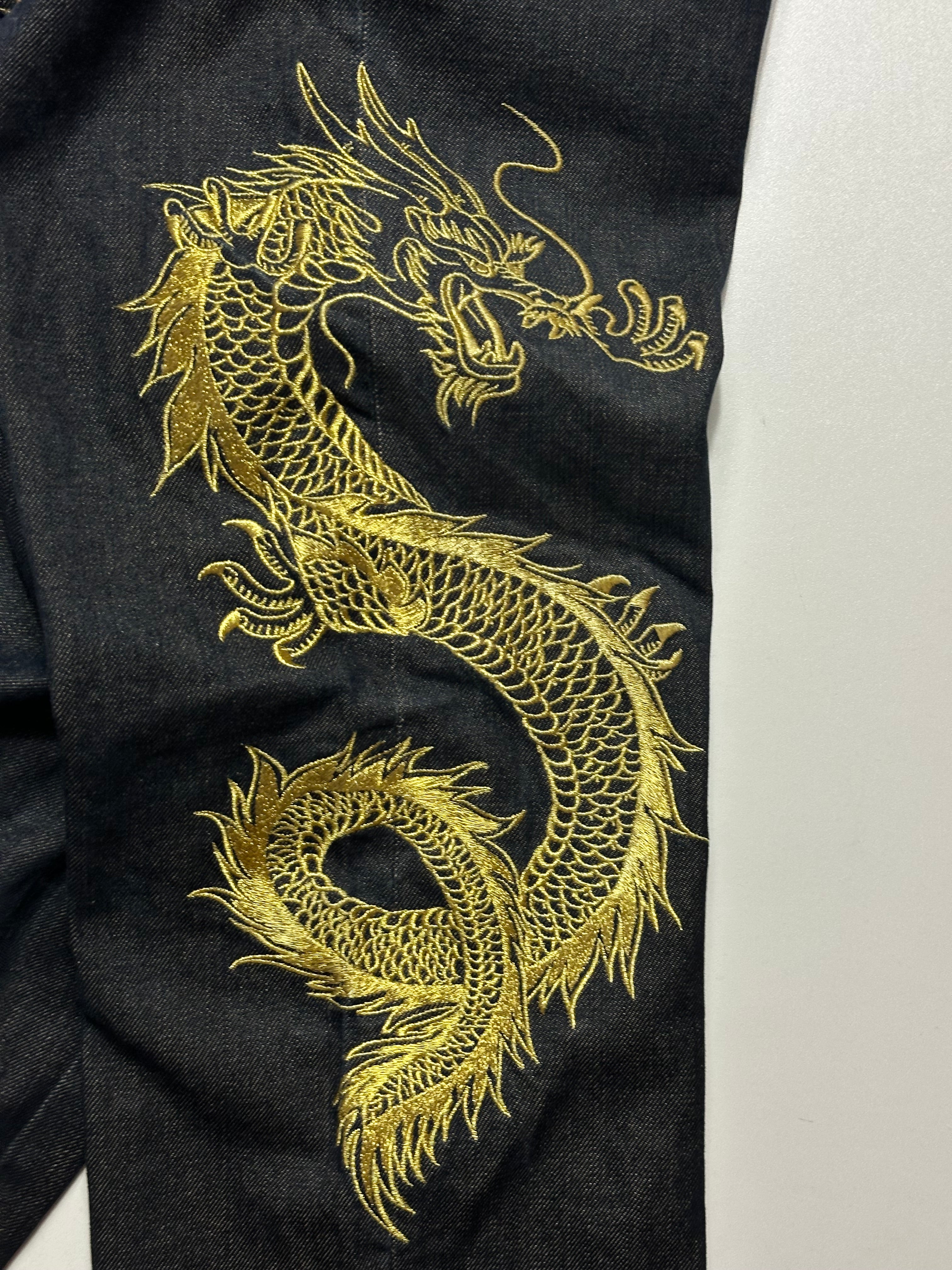 Vintage Evisu Year of The Dragon Collector Edition Raw Selvedge Jeans