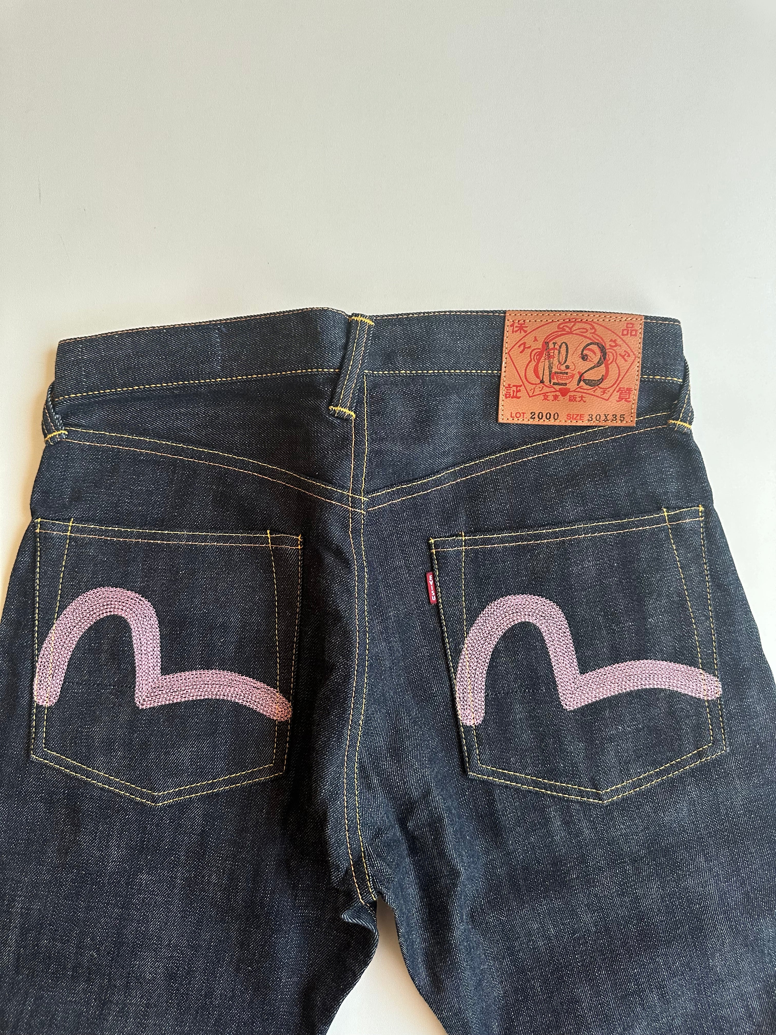 Vintage Evisu Slevedge Yamane Seagull Jeans