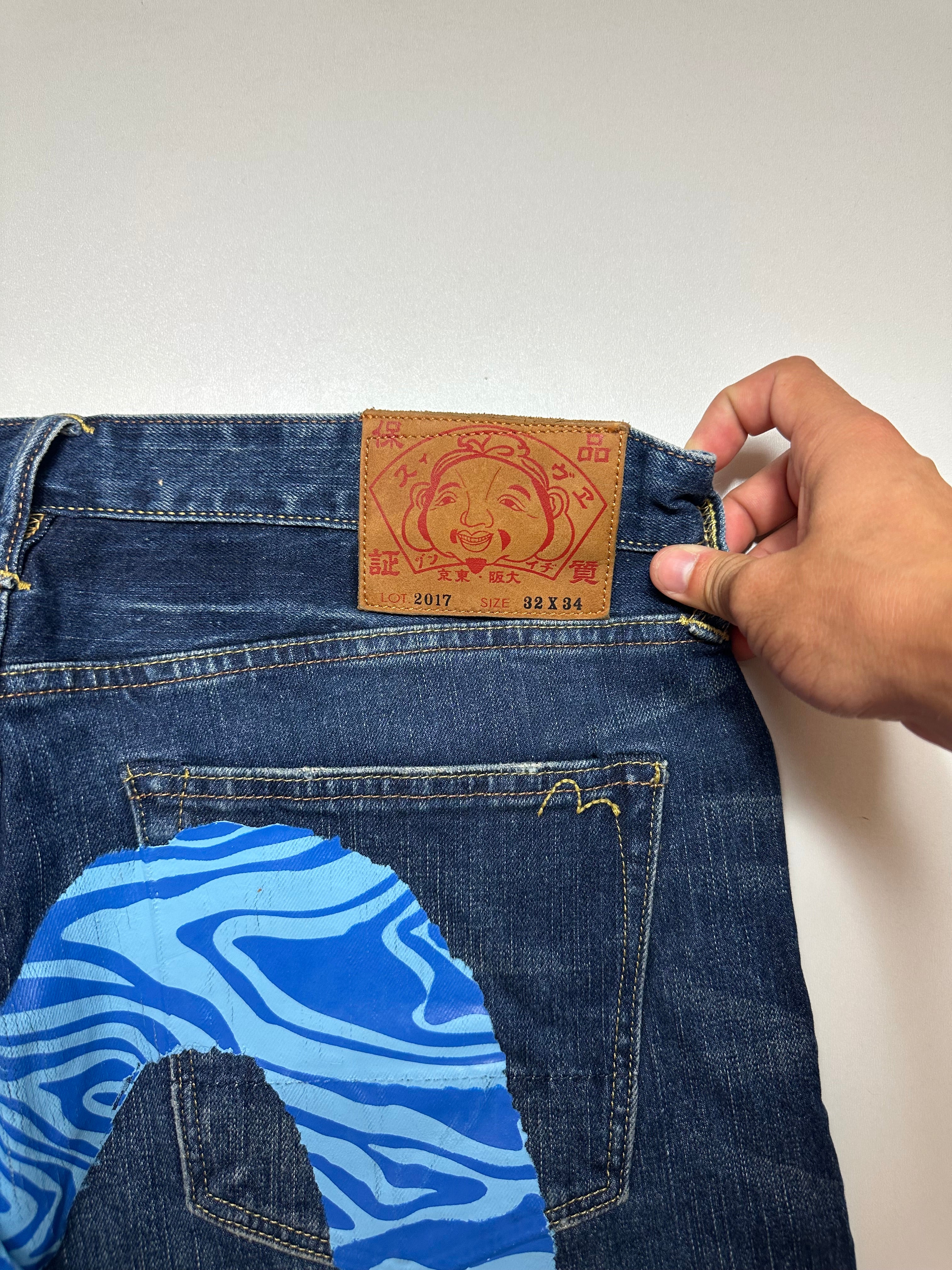 Blugi vintage Evisu Big Daicock