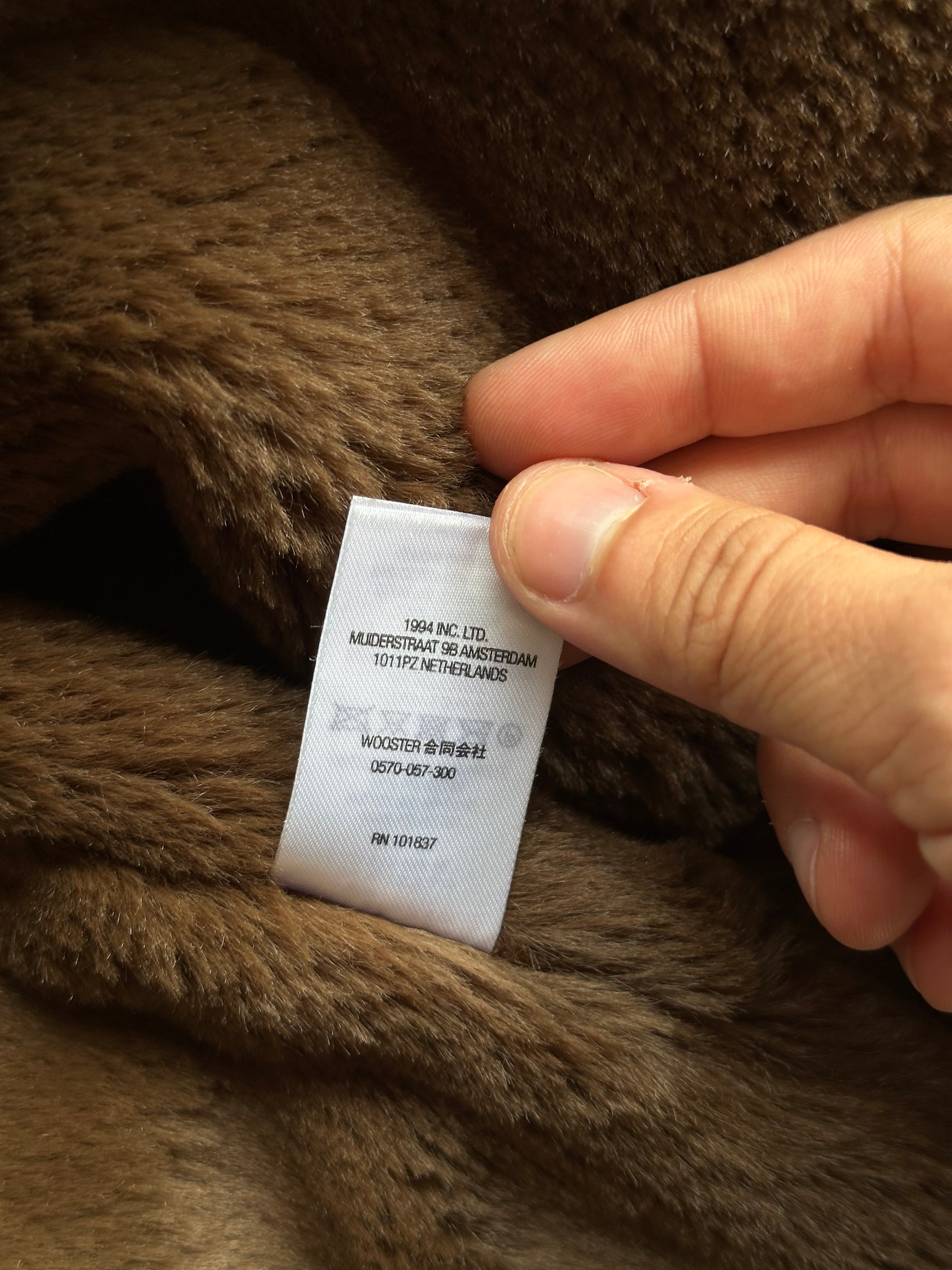 Supreme Faux Fur Zip Up Hoodie