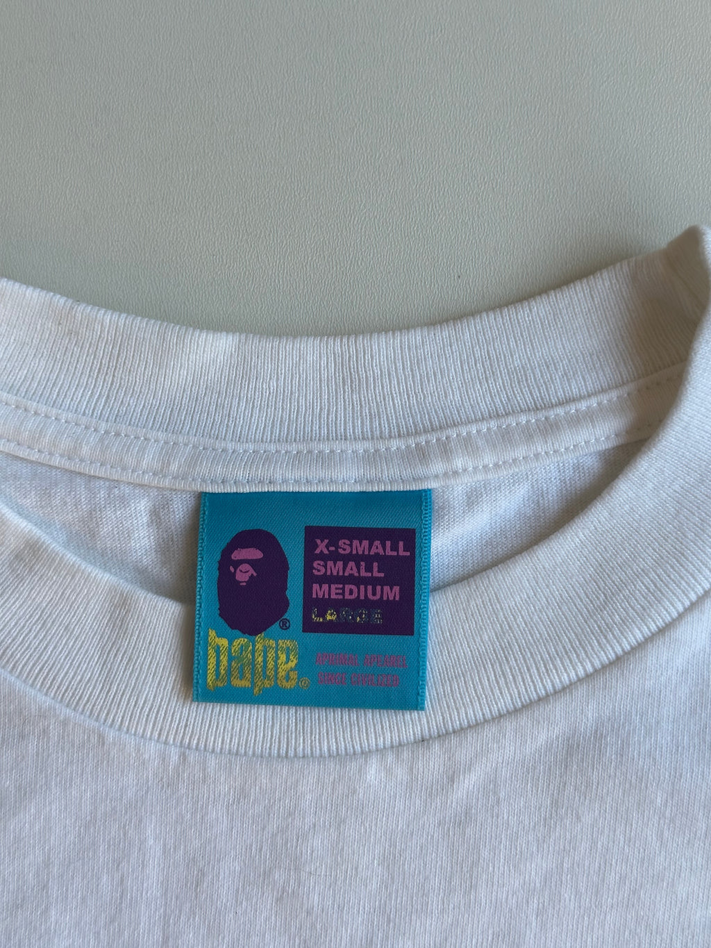 Vintage Bape Gold Card Member Tee