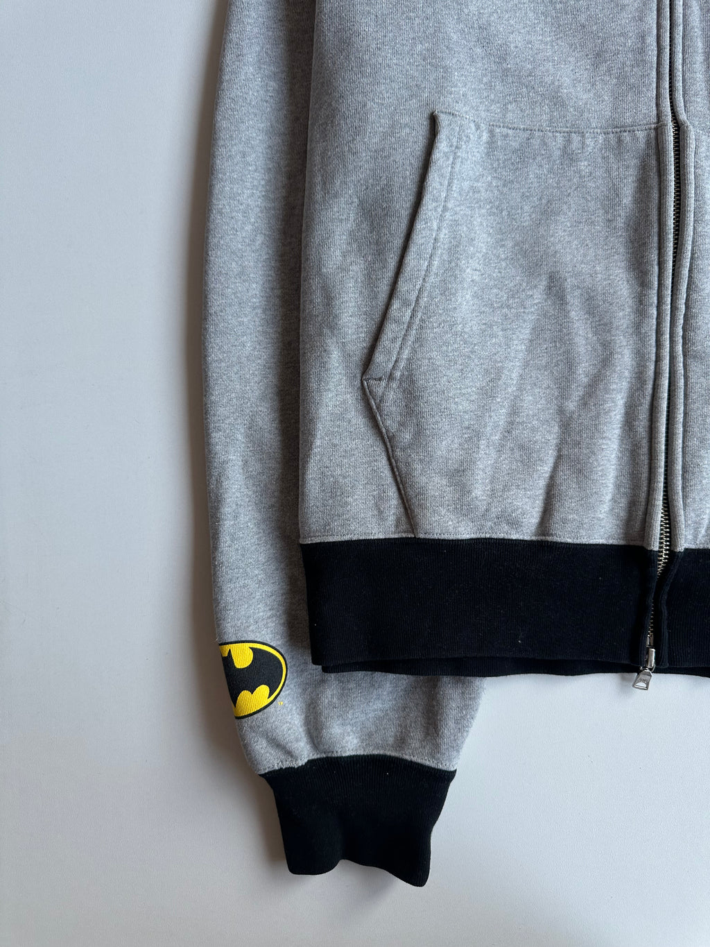 BAPE x DC Batman Full Zip Hoodie Grey – SS19