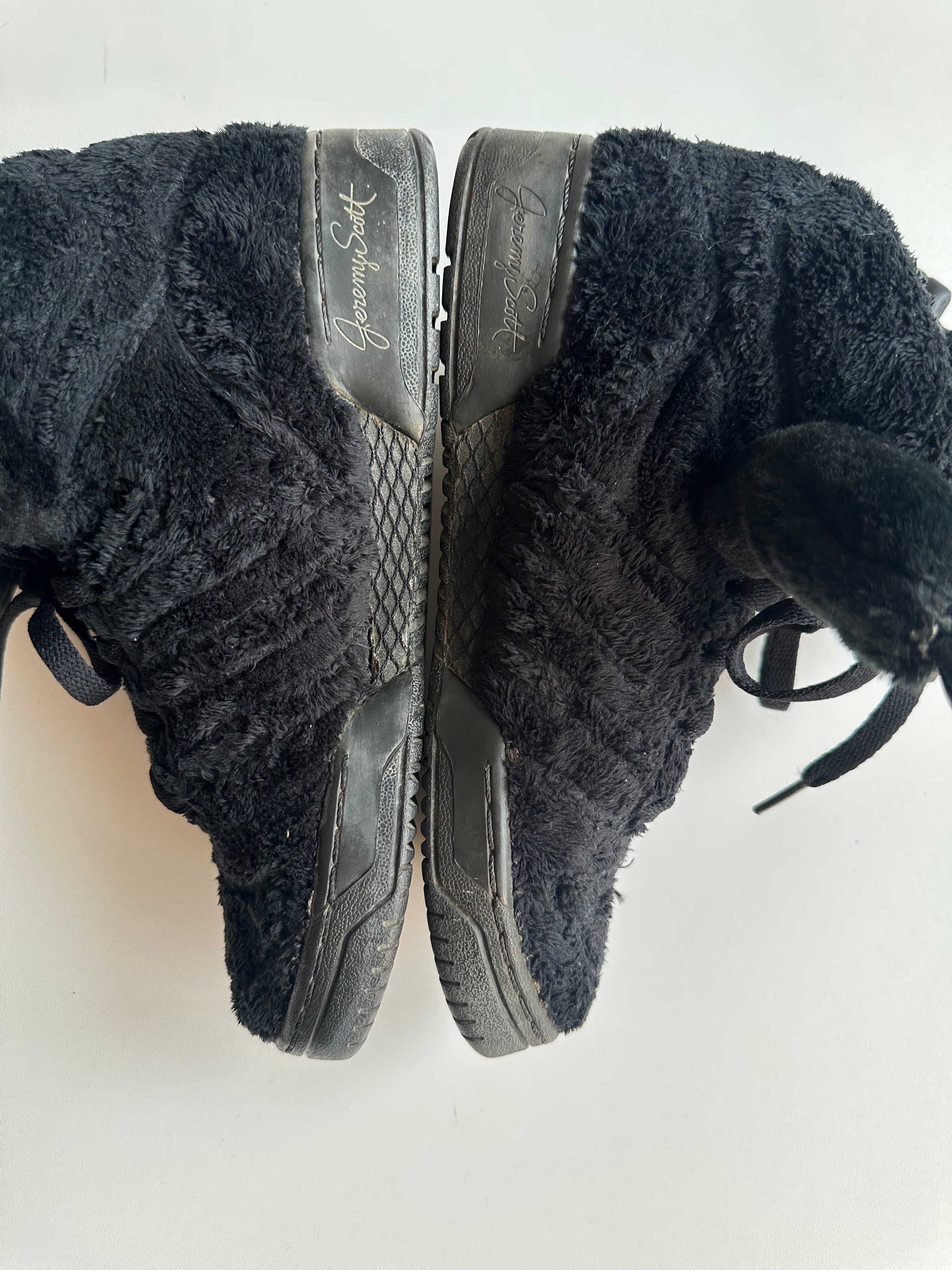 Vintage Adidas x Jeremy Scott Gorilla Fur Sneakers