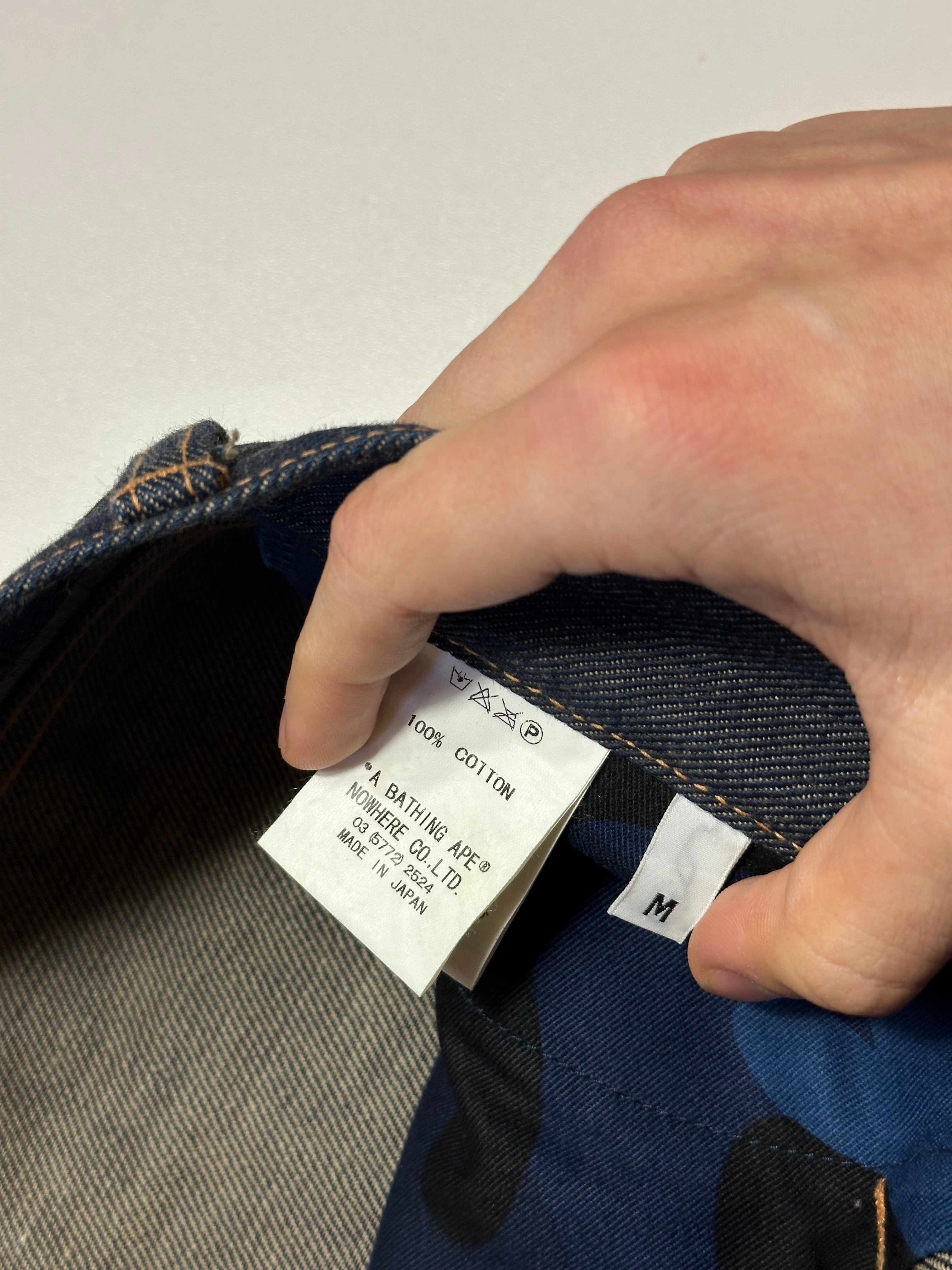 Vintage Bape Slevedge Jeans