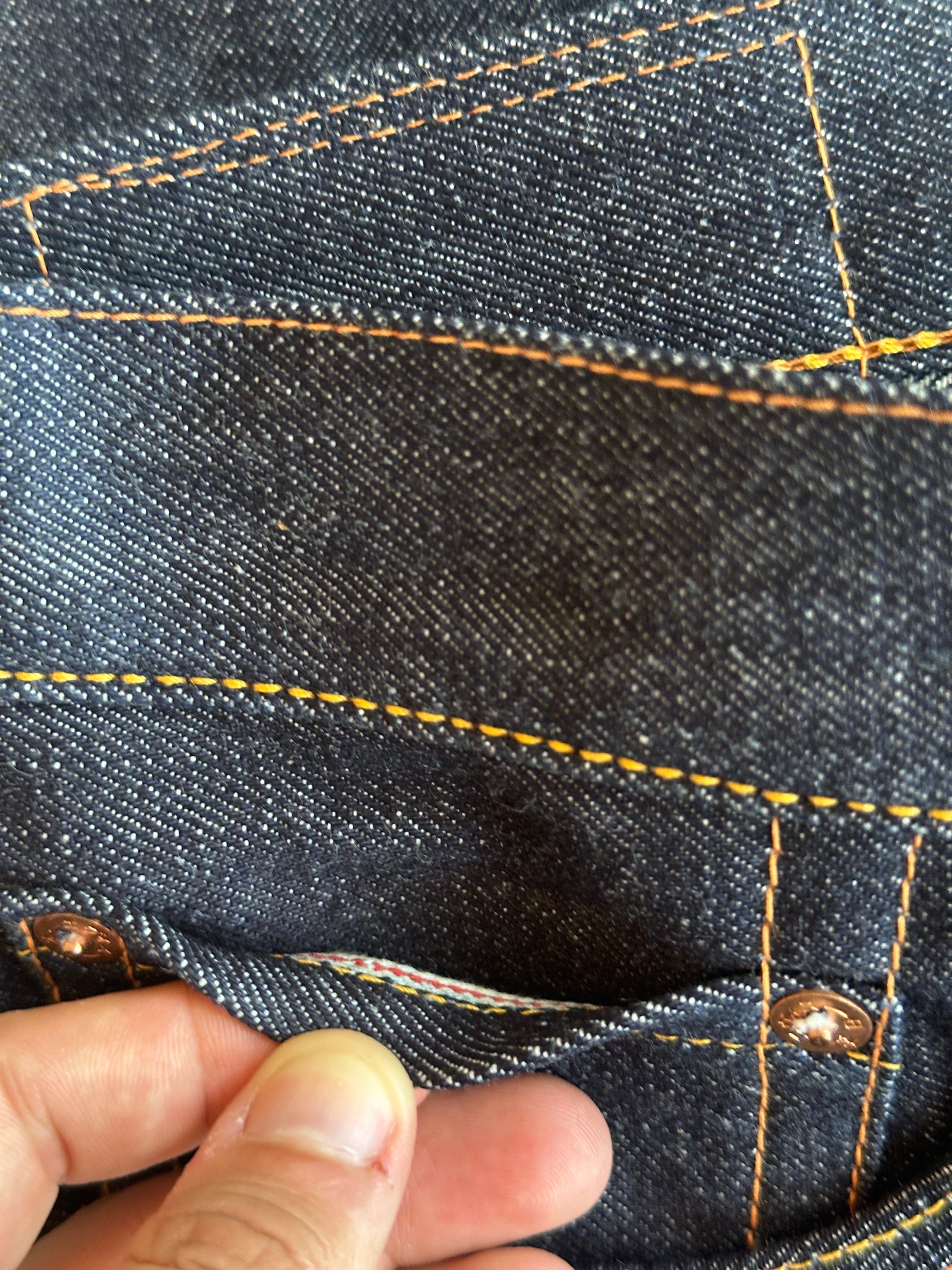 Vintage Evisu Slevedge Yamane Seagull Jeans
