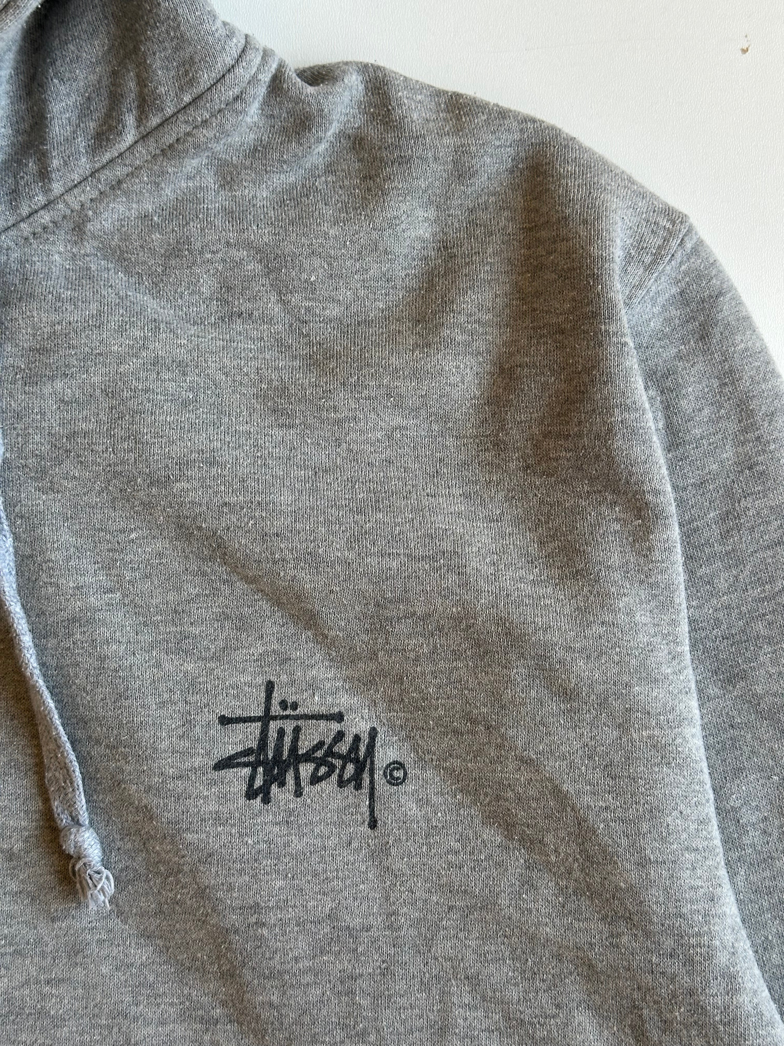Vintage Stussy Crown Zip Hoodie