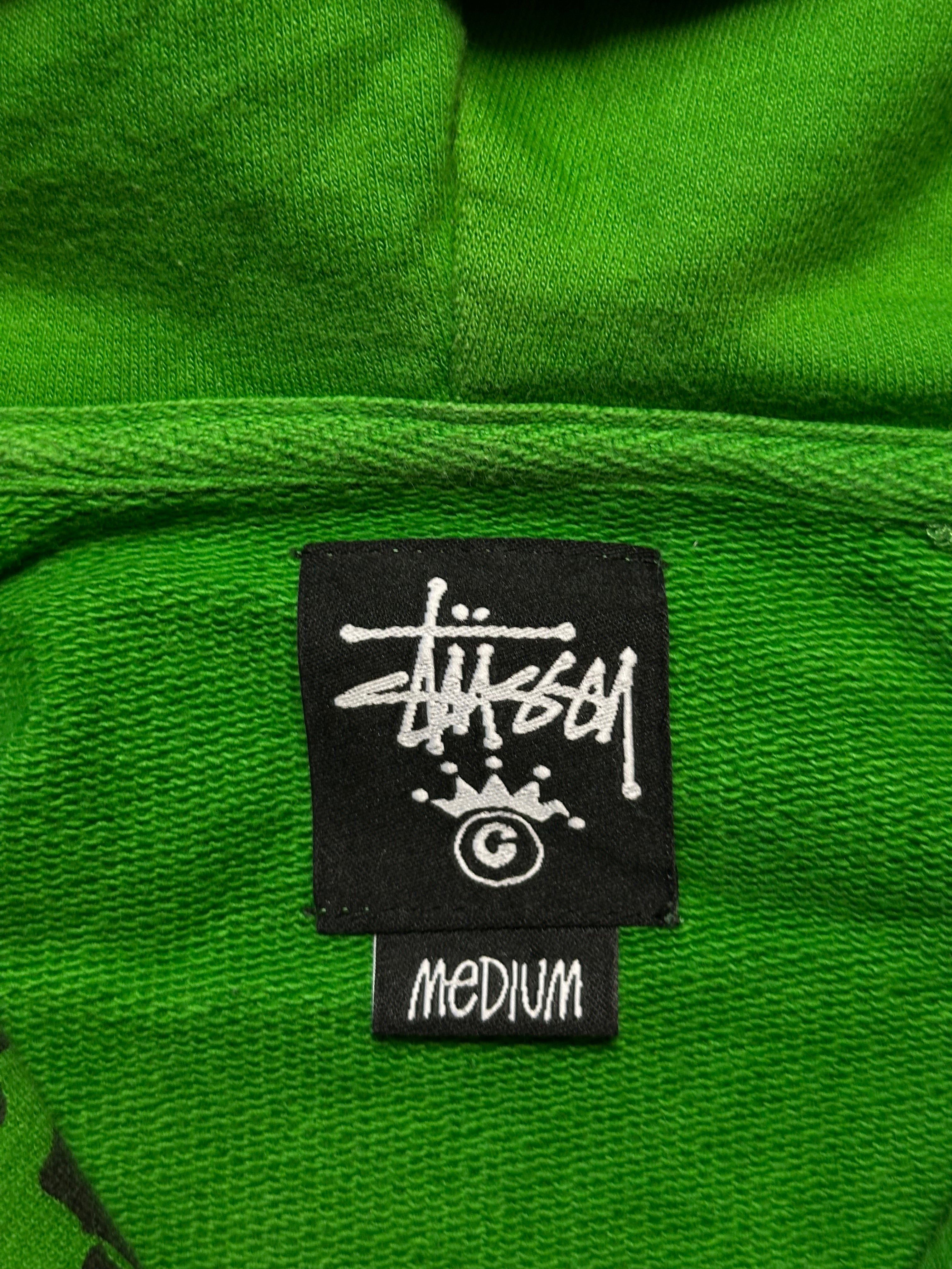 Vintage Stussy AOP Zip Hoodie