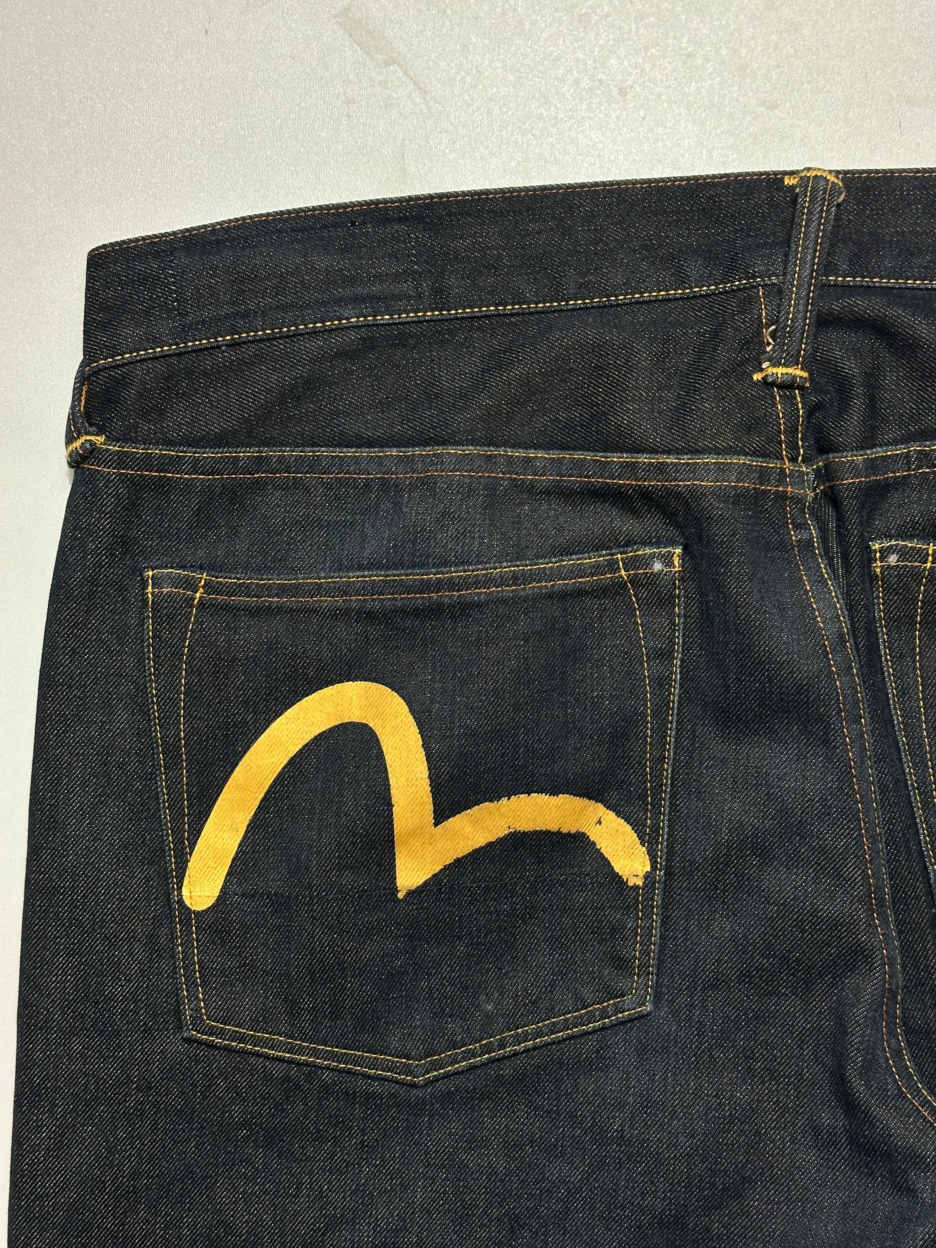 Vintage Evisu Year of The Dragon Collector Edition Raw Selvedge Jeans