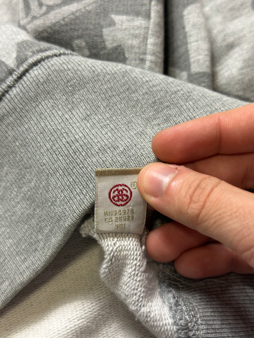 Vintage Stussy AOP Crewneck