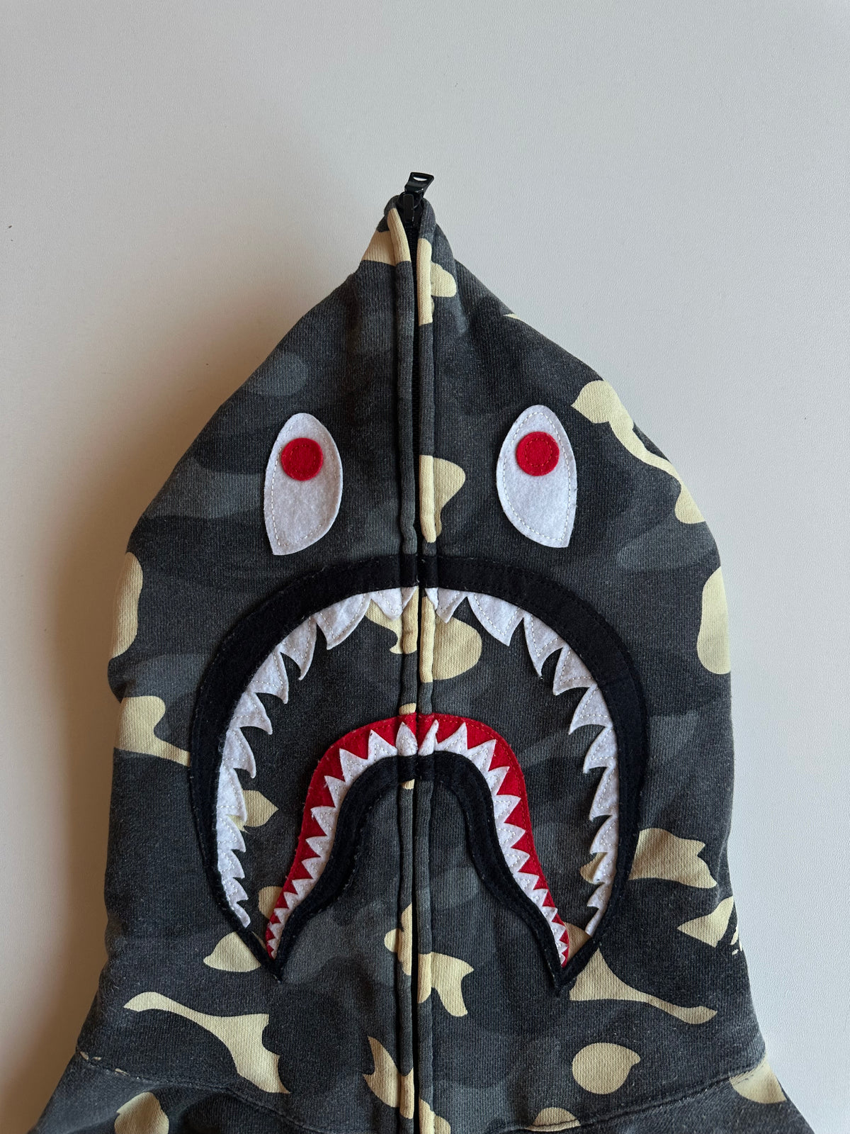 BAPE City Camo Shark Full Zip Hoodie “Chef Ops” Glow in the Dark